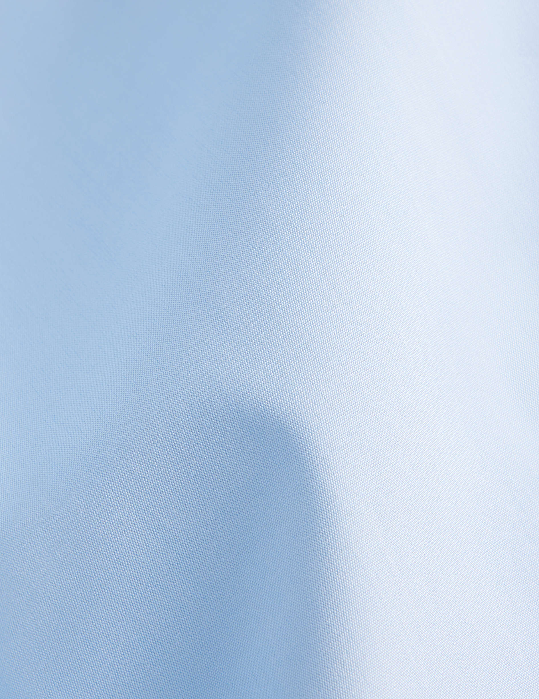 Chemise mixte "Je t'aime" bleue - Popeline - Col Figaret