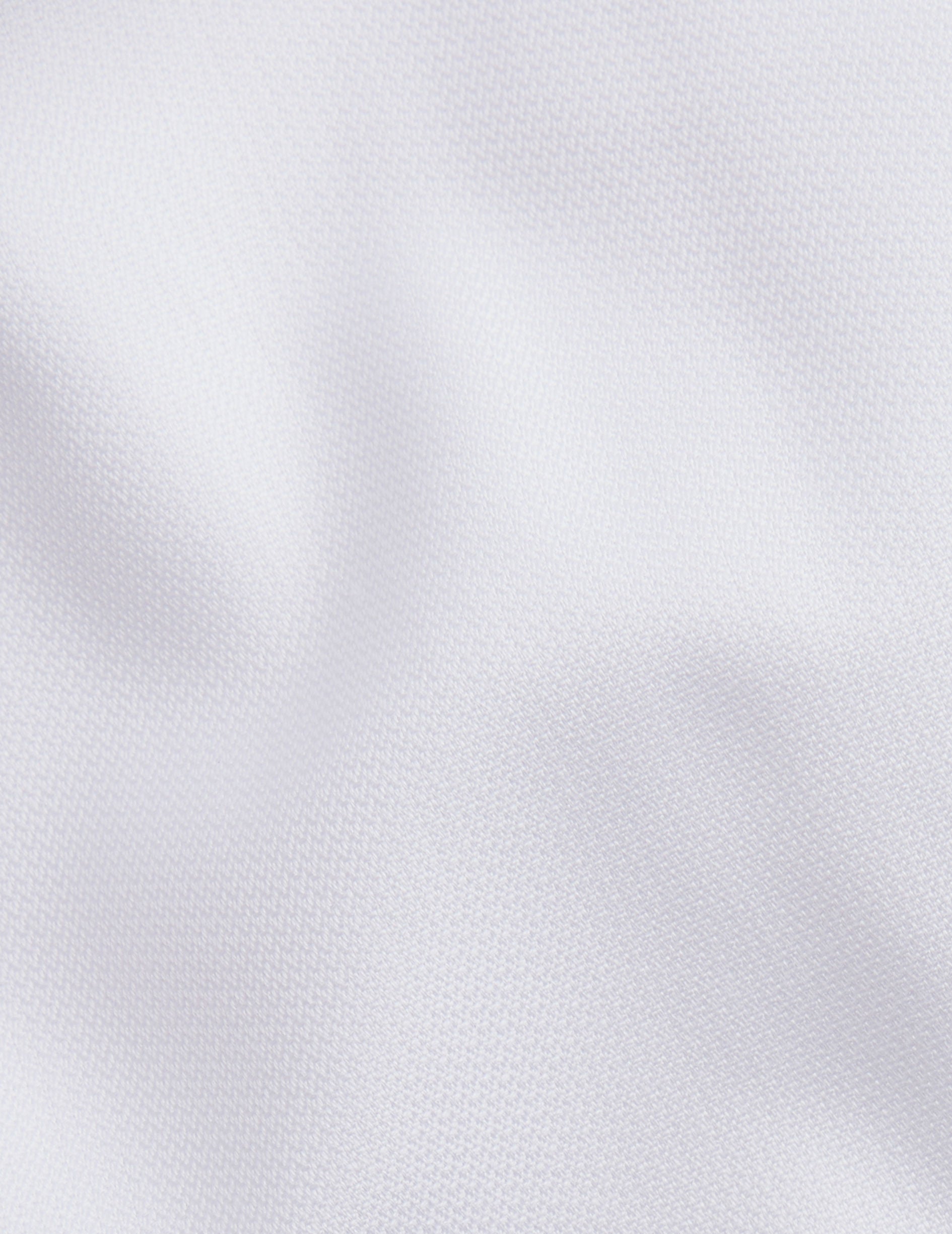 Chemise Classique blanche - Façonné - Col Figaret