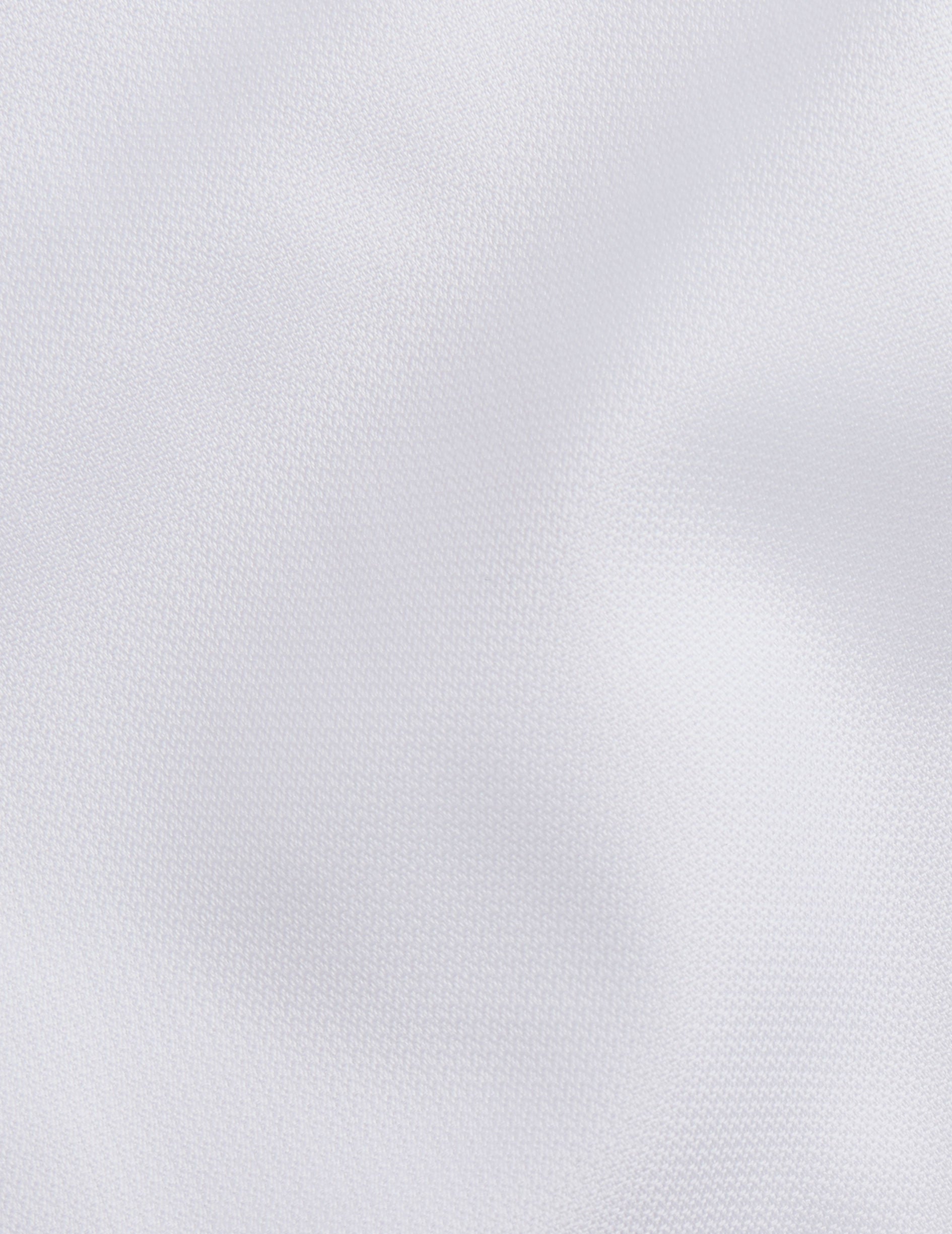 Chemise Ajustée blanche - Façonné - Col Fin