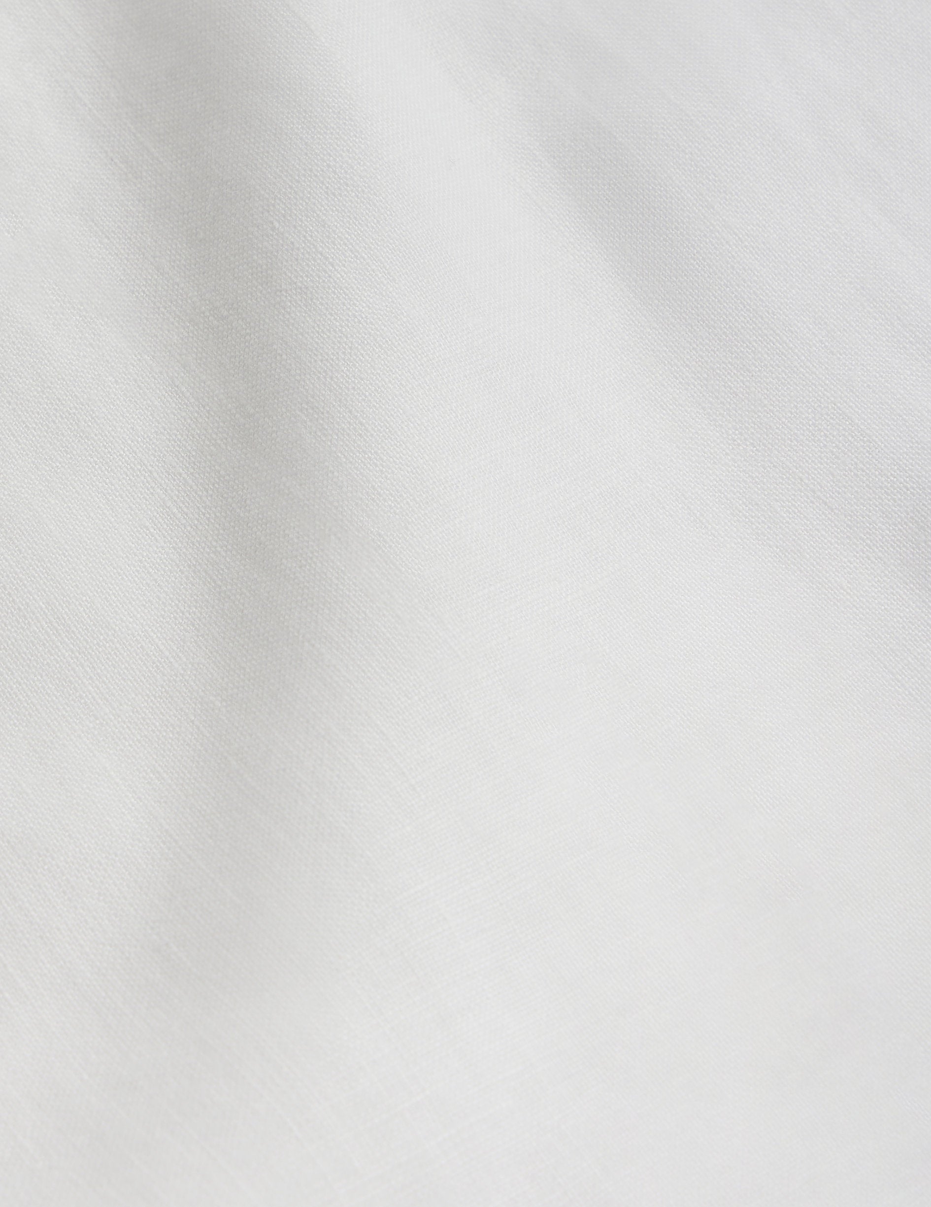 Chemise Gaspard en lin blanc - Lin - Col Américain