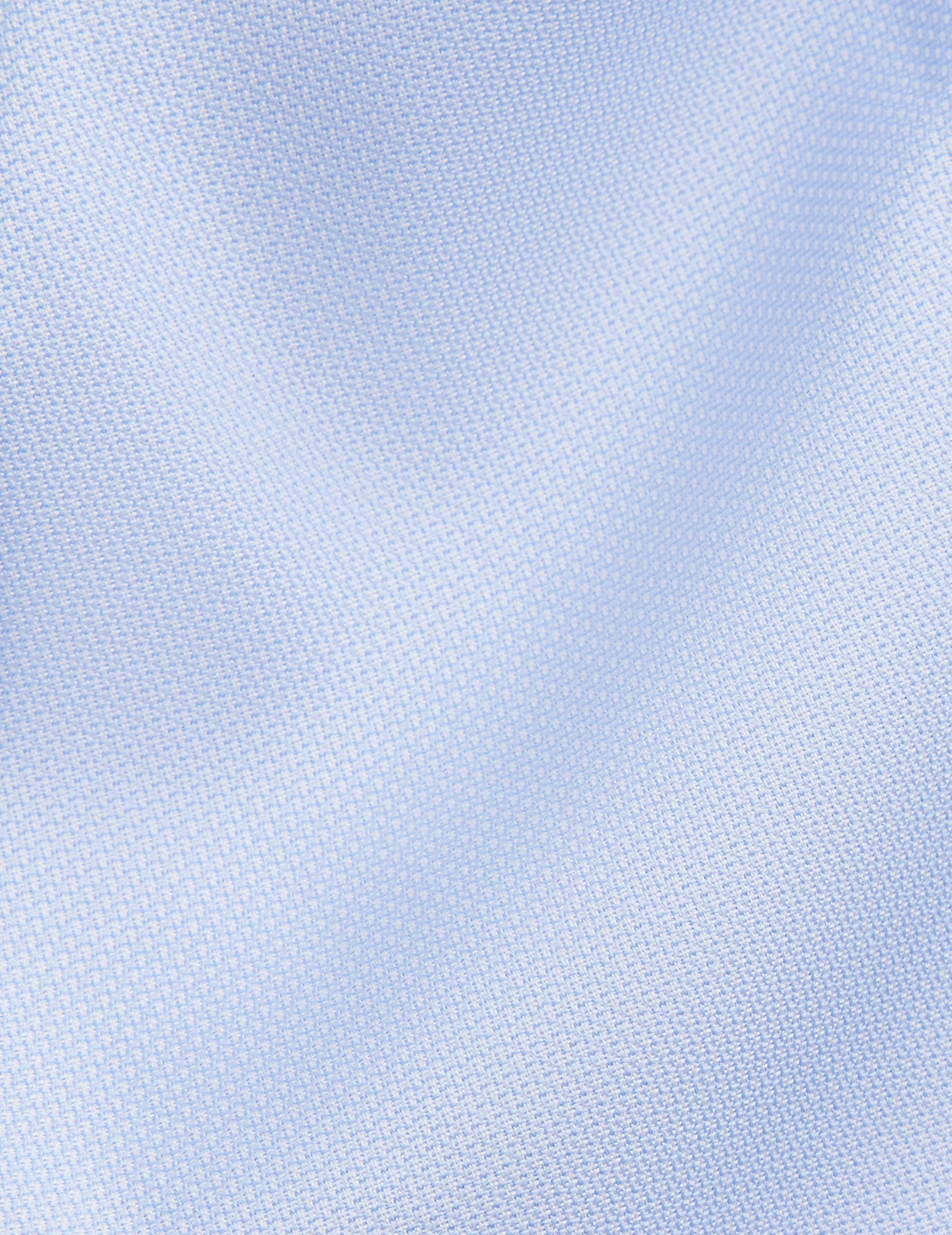 Fitted blue shirt - Dobby - Figaret Collar