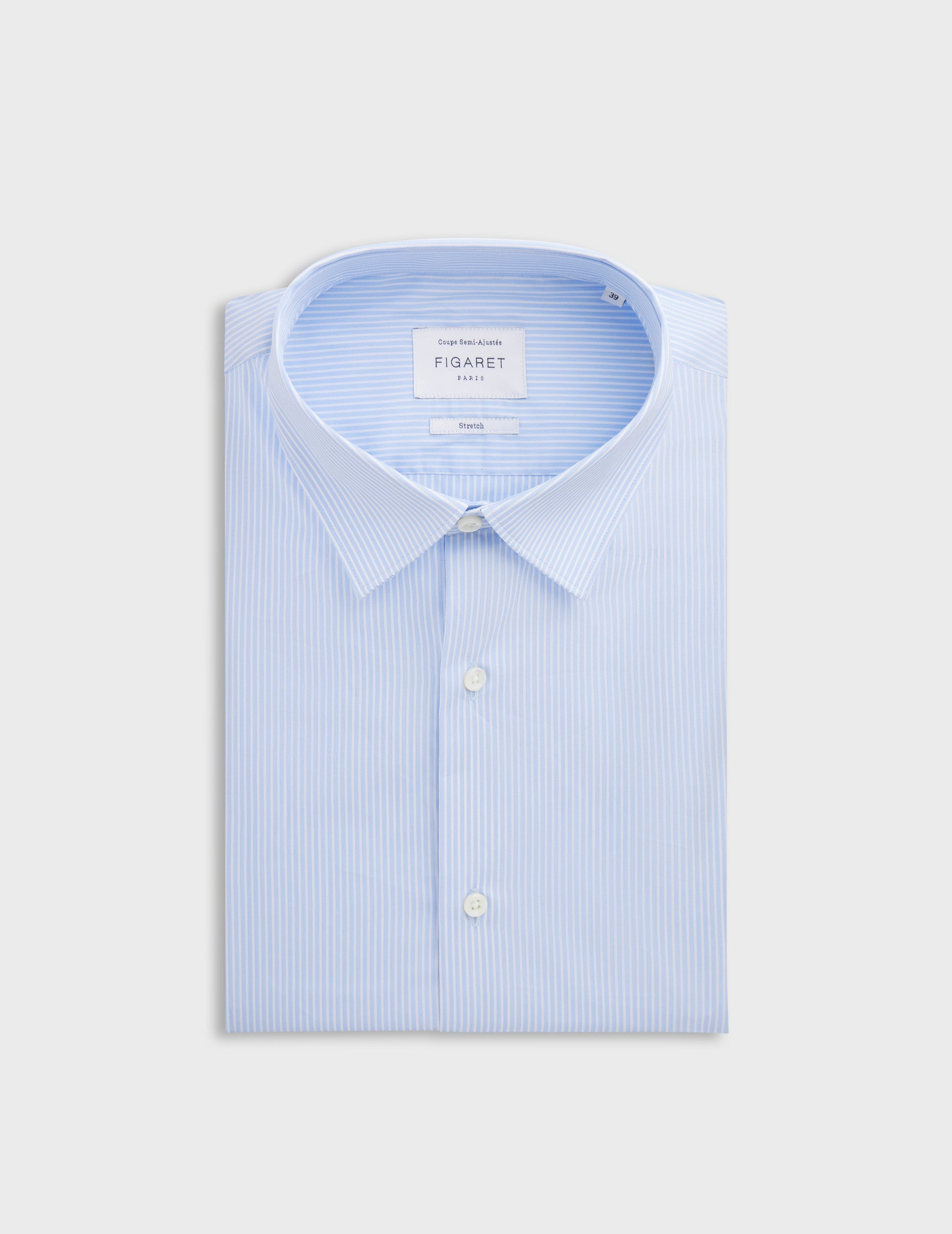 Sibley Shirt Blue Trim main image 0