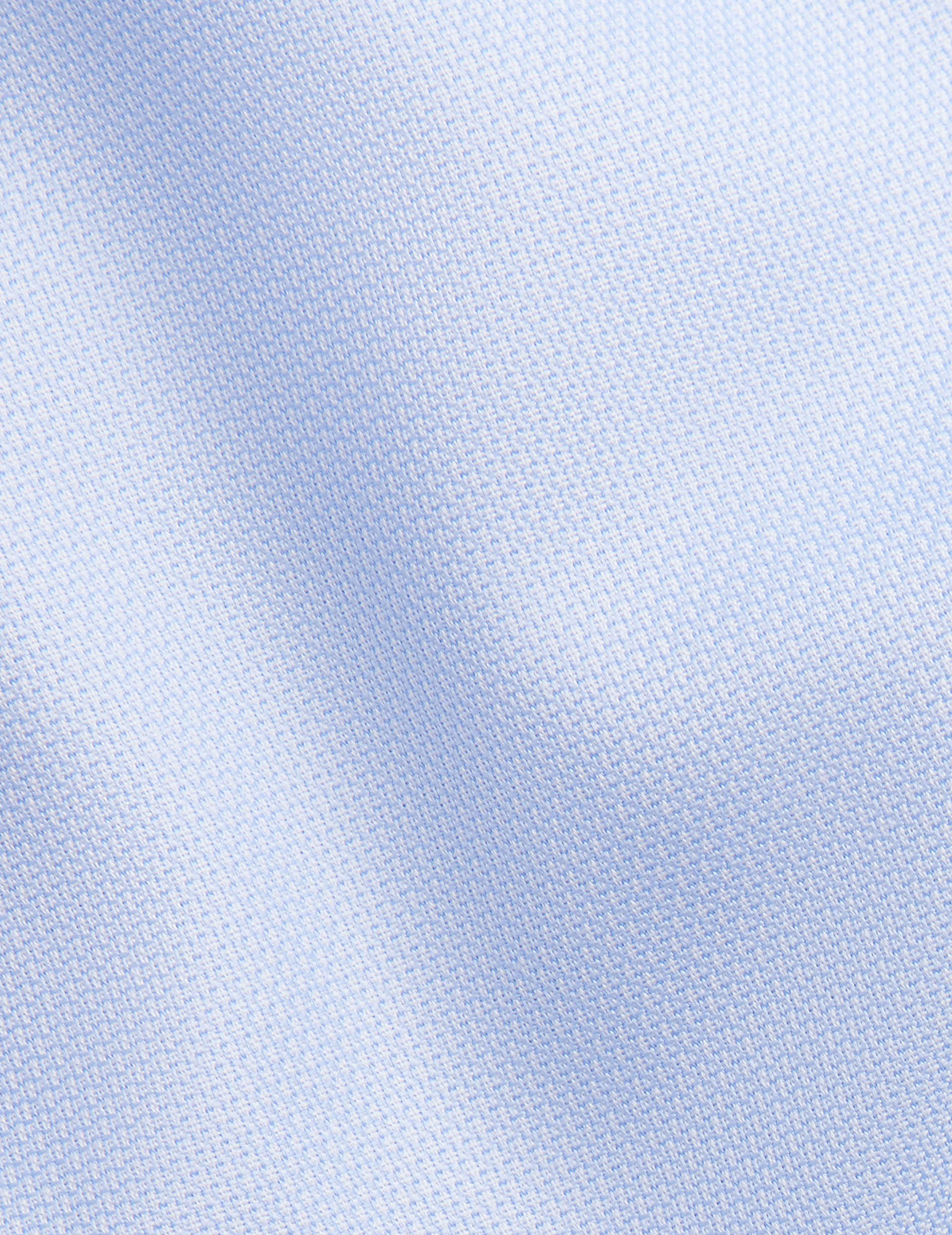 Chemise Ajustée bleue - Façonné - Col Fin