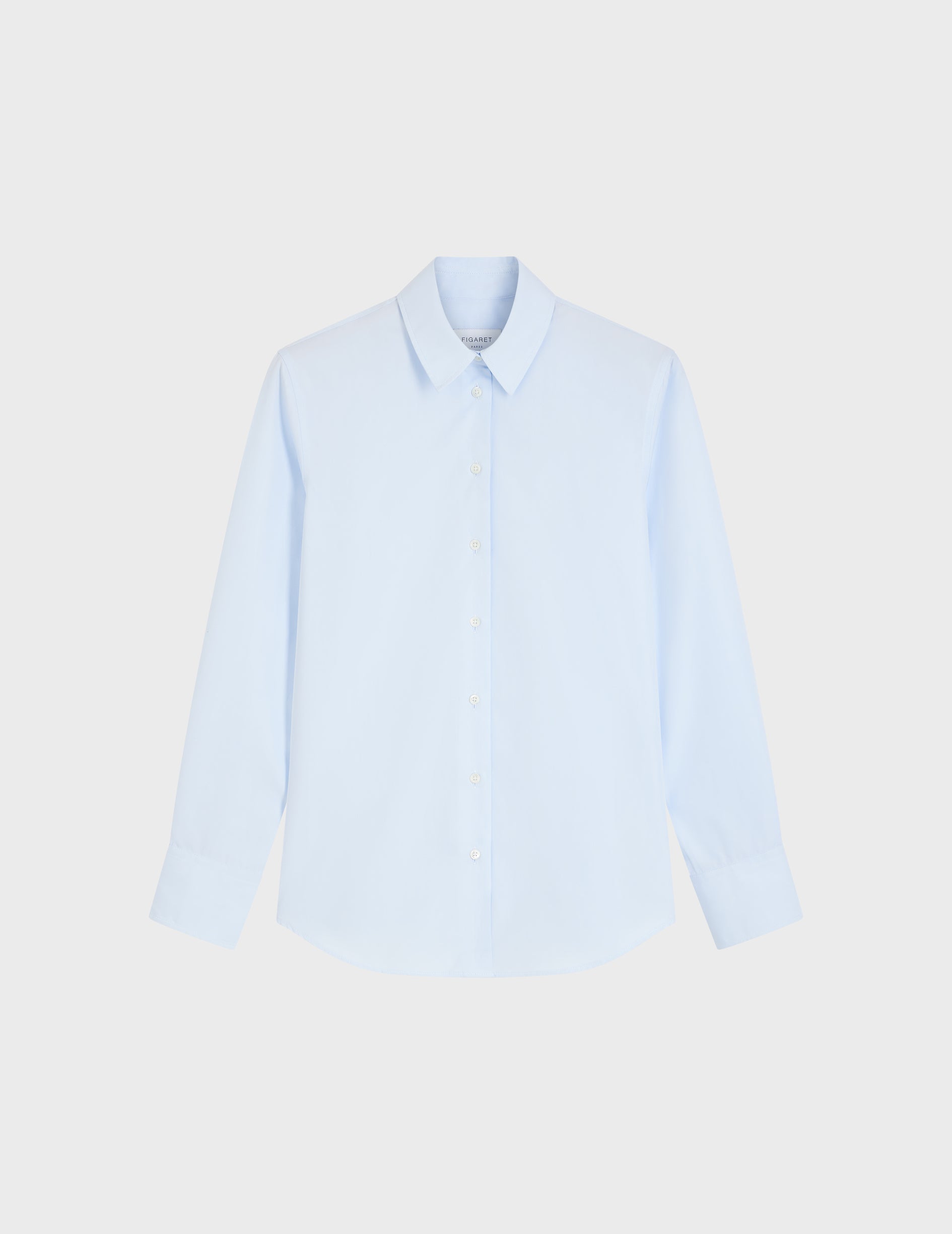 Chemise Marion bleue - Popeline