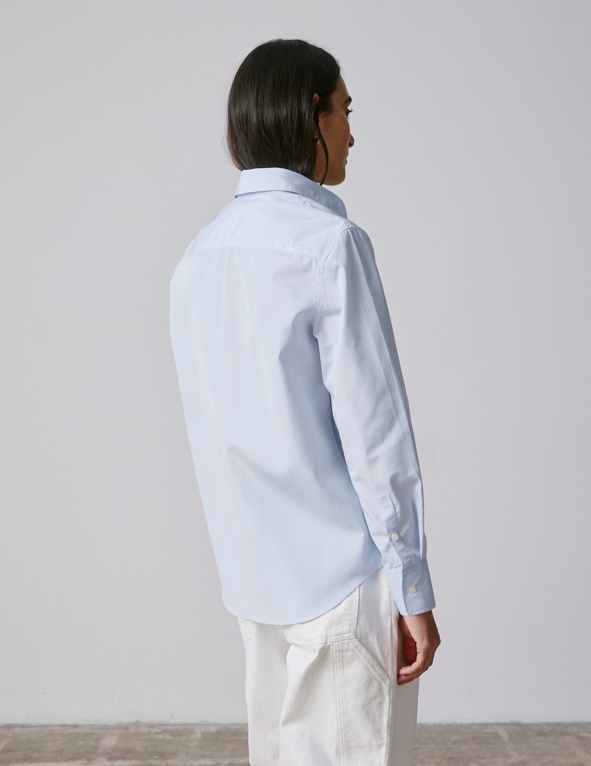 Blue Marion shirt - Poplin