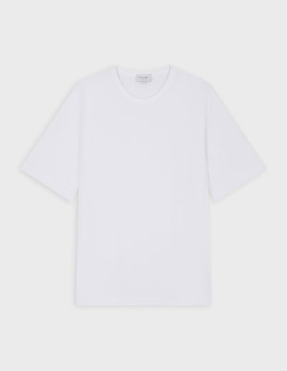 T-shirt Benny en coton blanc