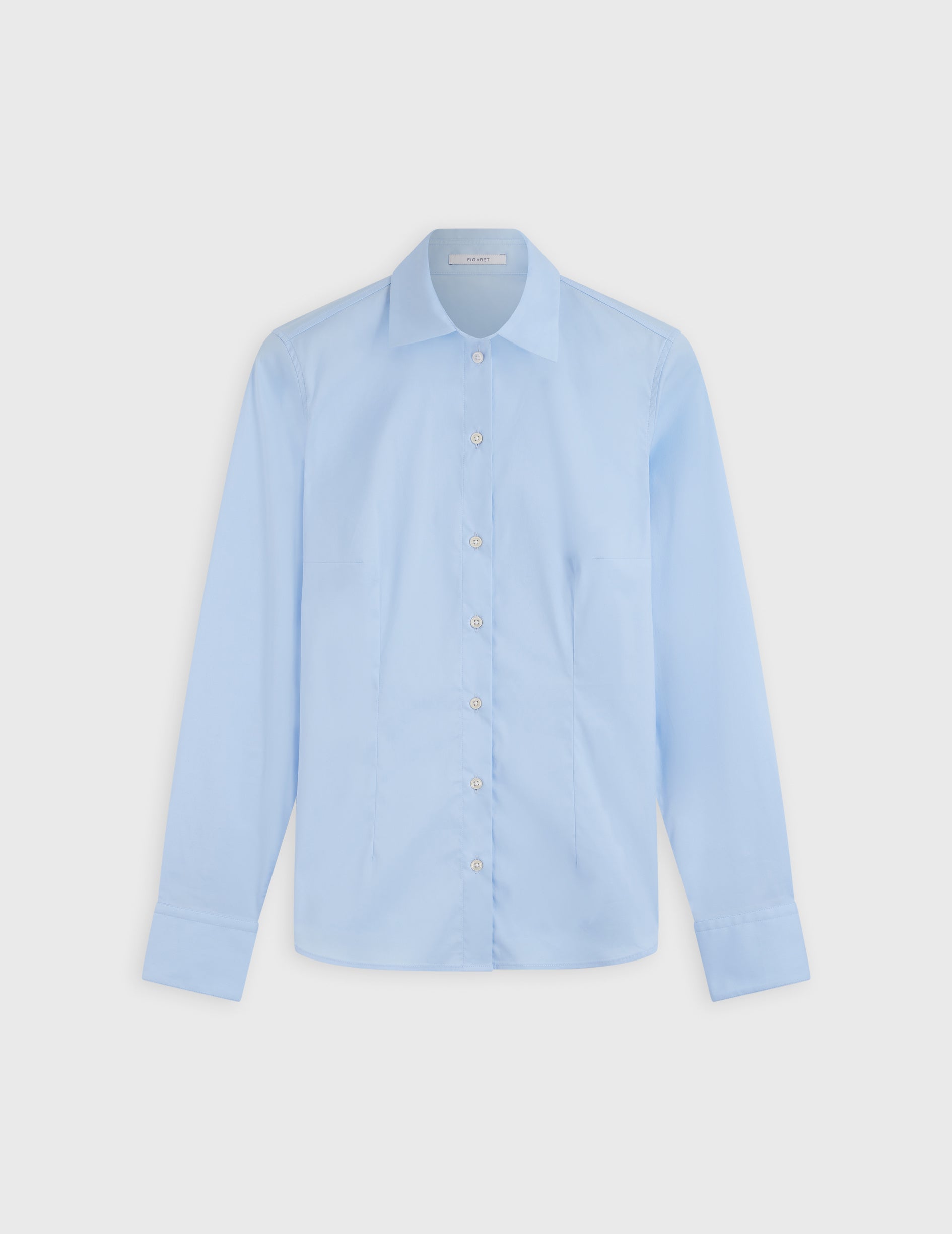 Light blue Anais shirt - Poplin