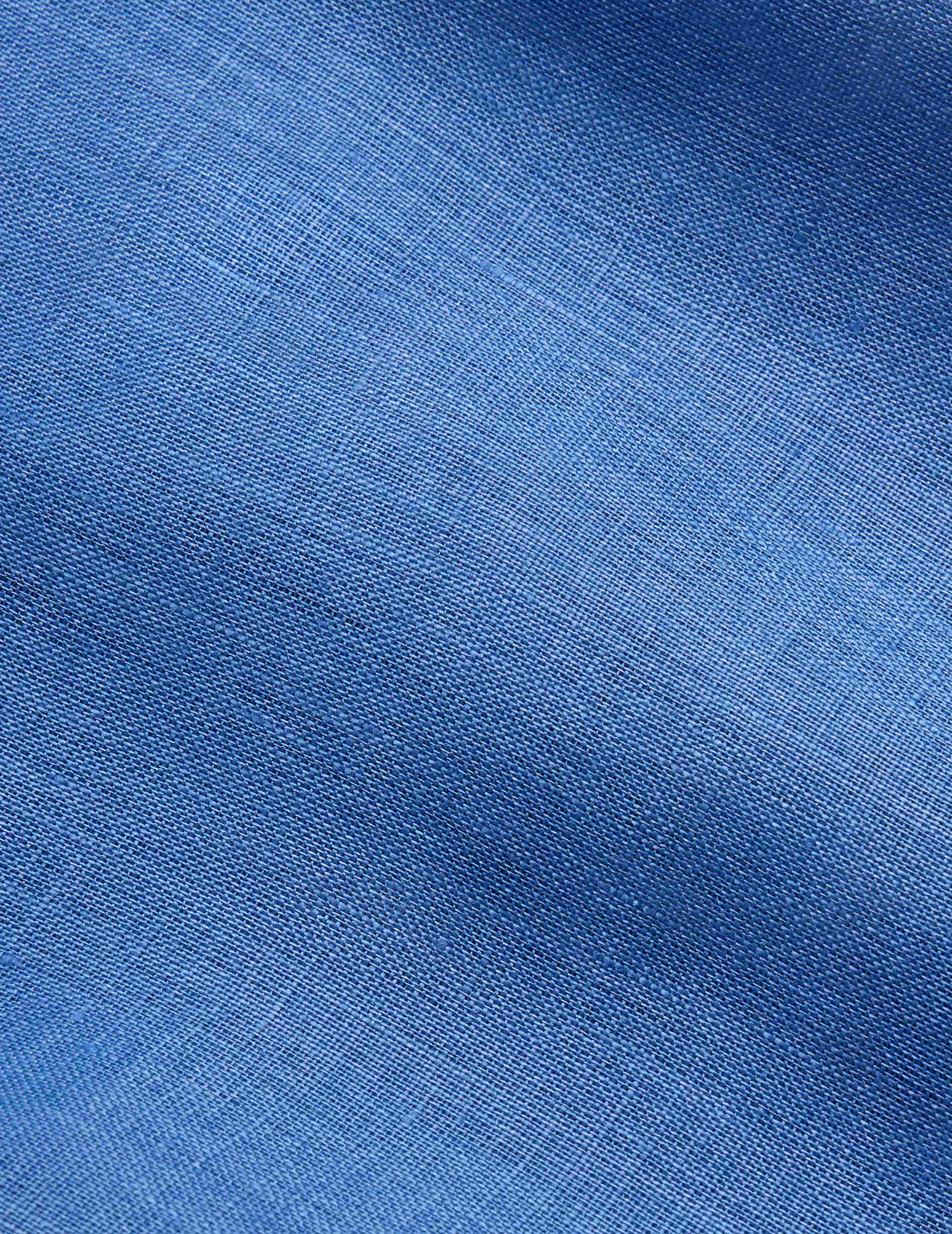 Auguste shirt in blue linen - Linen - French Collar