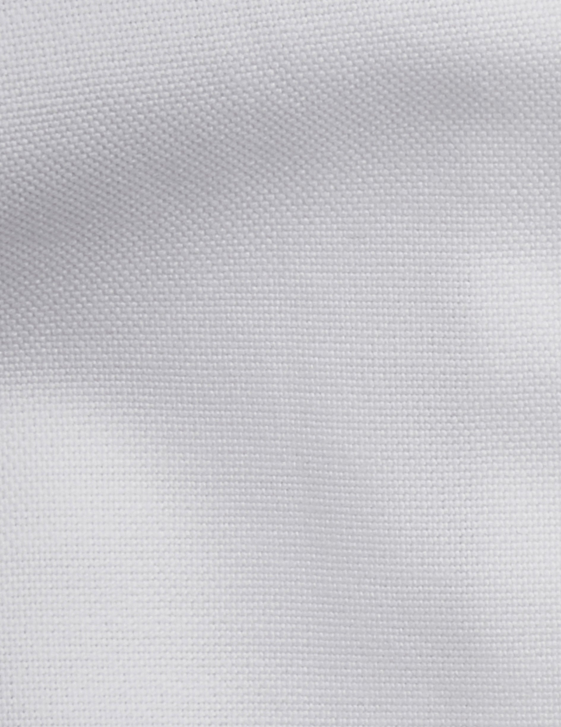 Chemise Herwin blanche - Oxford - Col Officier