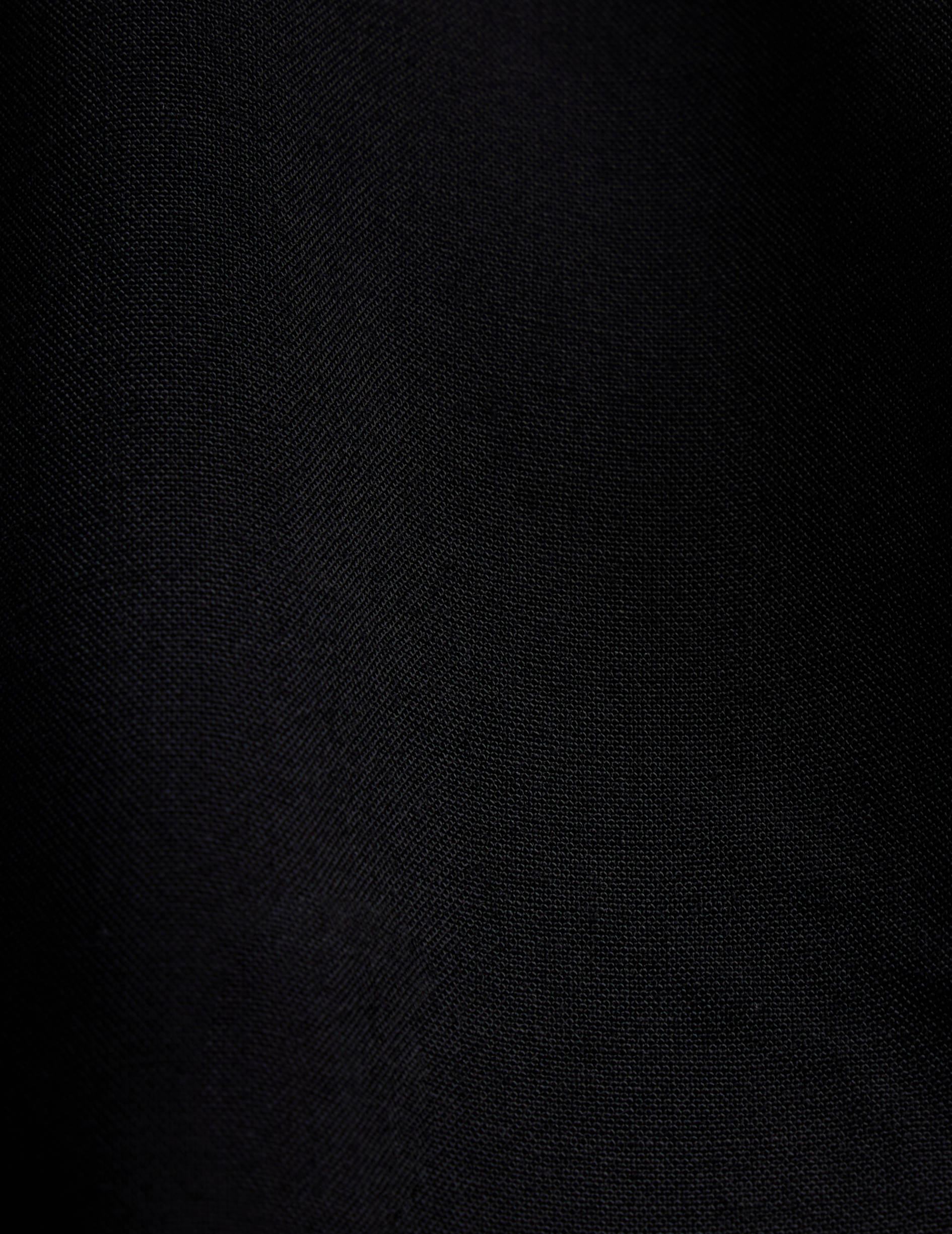 Short sleeve black Hilann shirt - Viscose - Pyjamas Collar