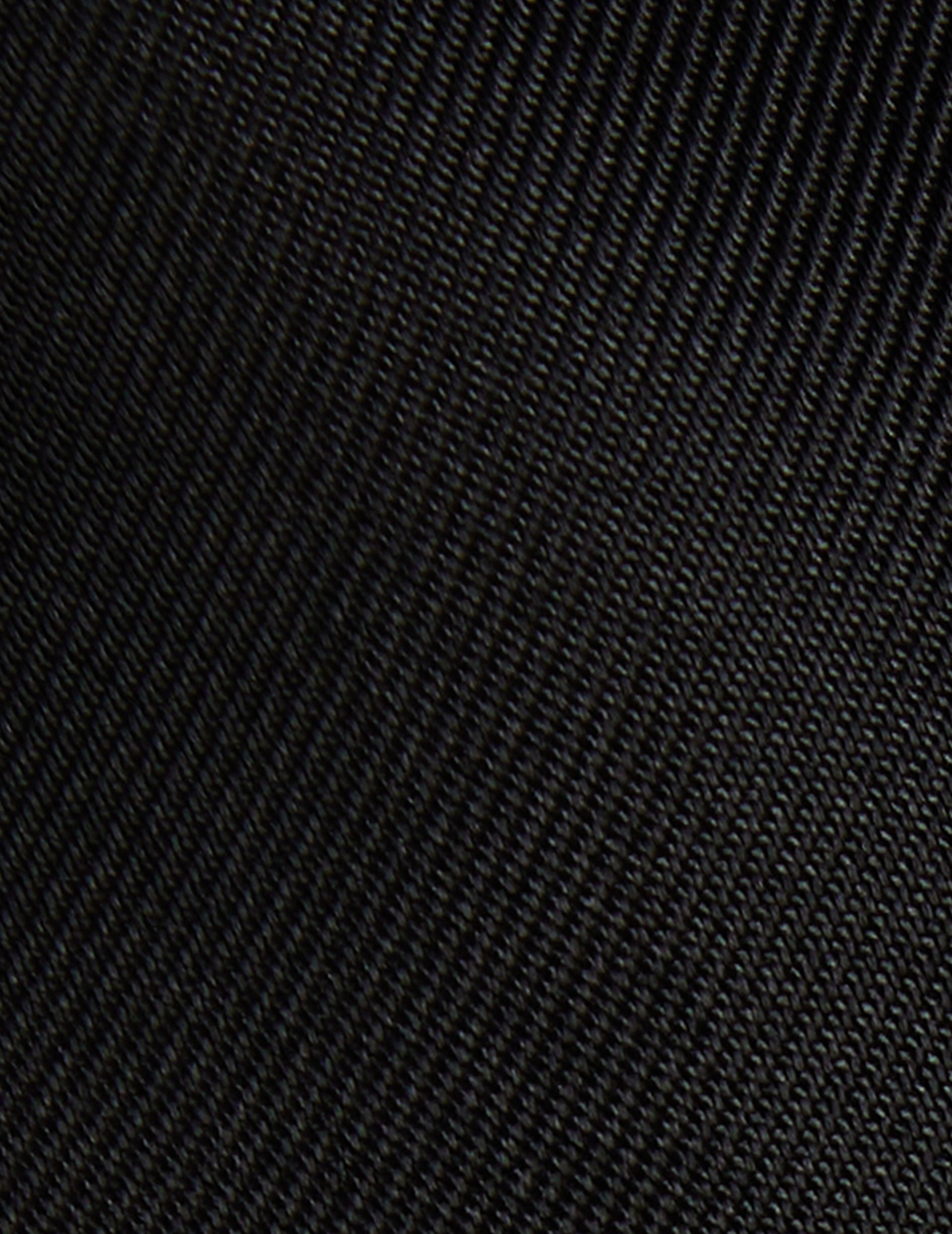 Black hidden button placket Irisa shirt - Silk - Long Collar - Musketeers Cuffs