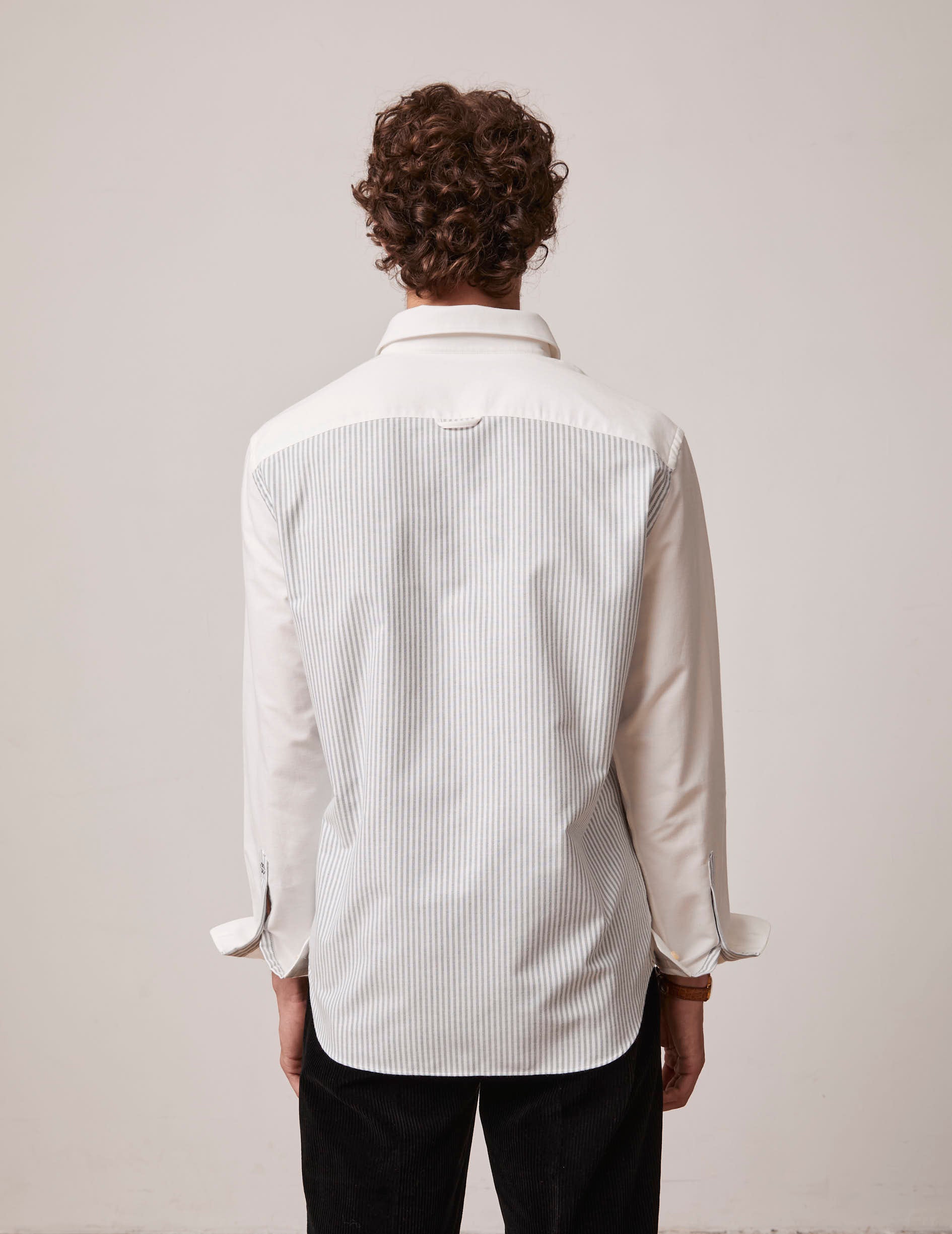 Ecrue William Fun shirt - Brushed oxford - American Collar