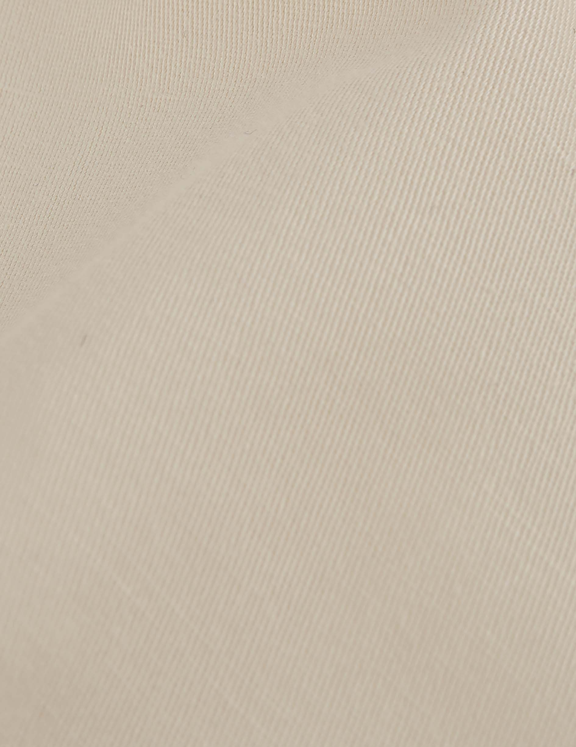 Ecru Lyzie pants in cotton and linen