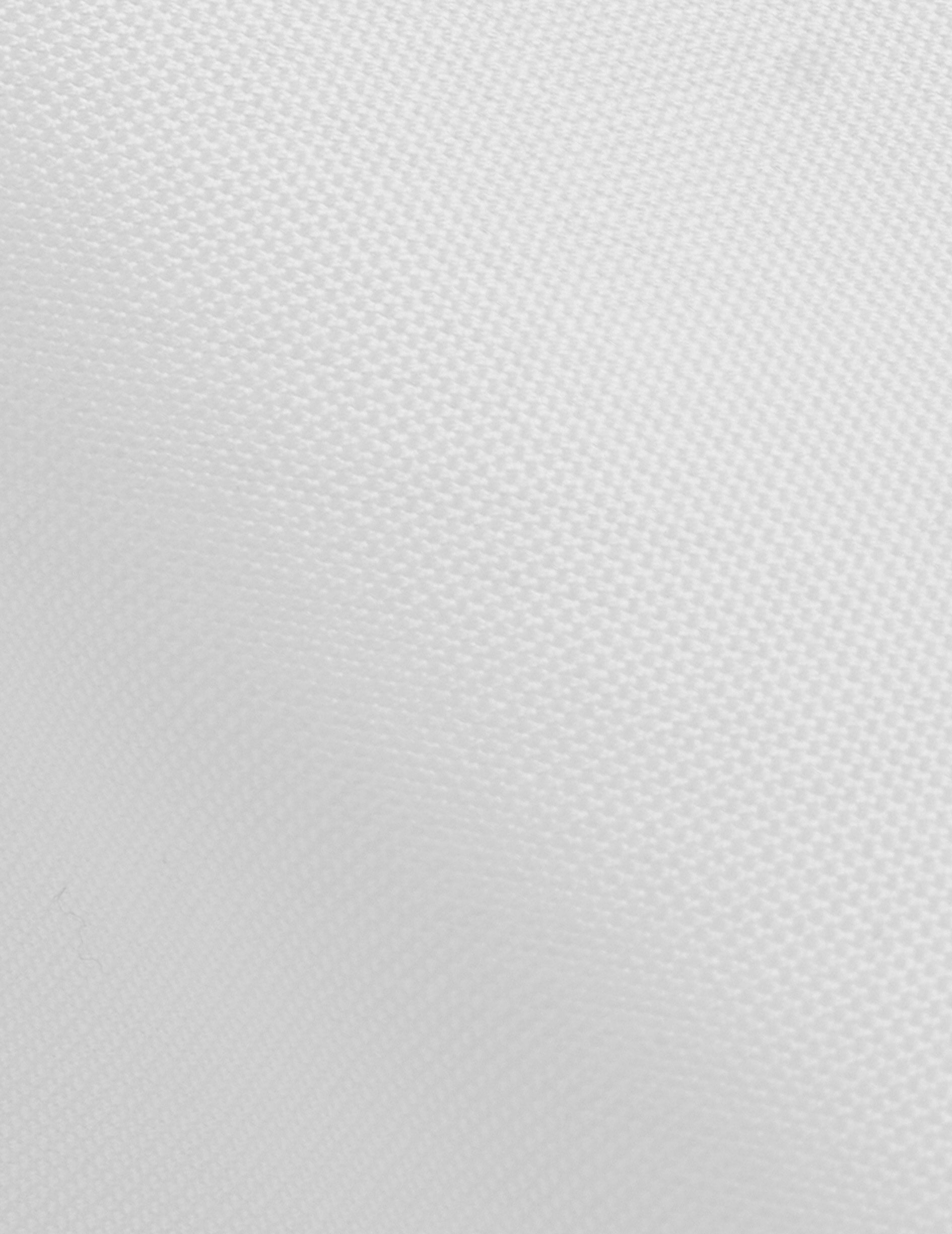 Chemise Carl gorge cachée blanche - Pinpoint - Col Droit ouvert