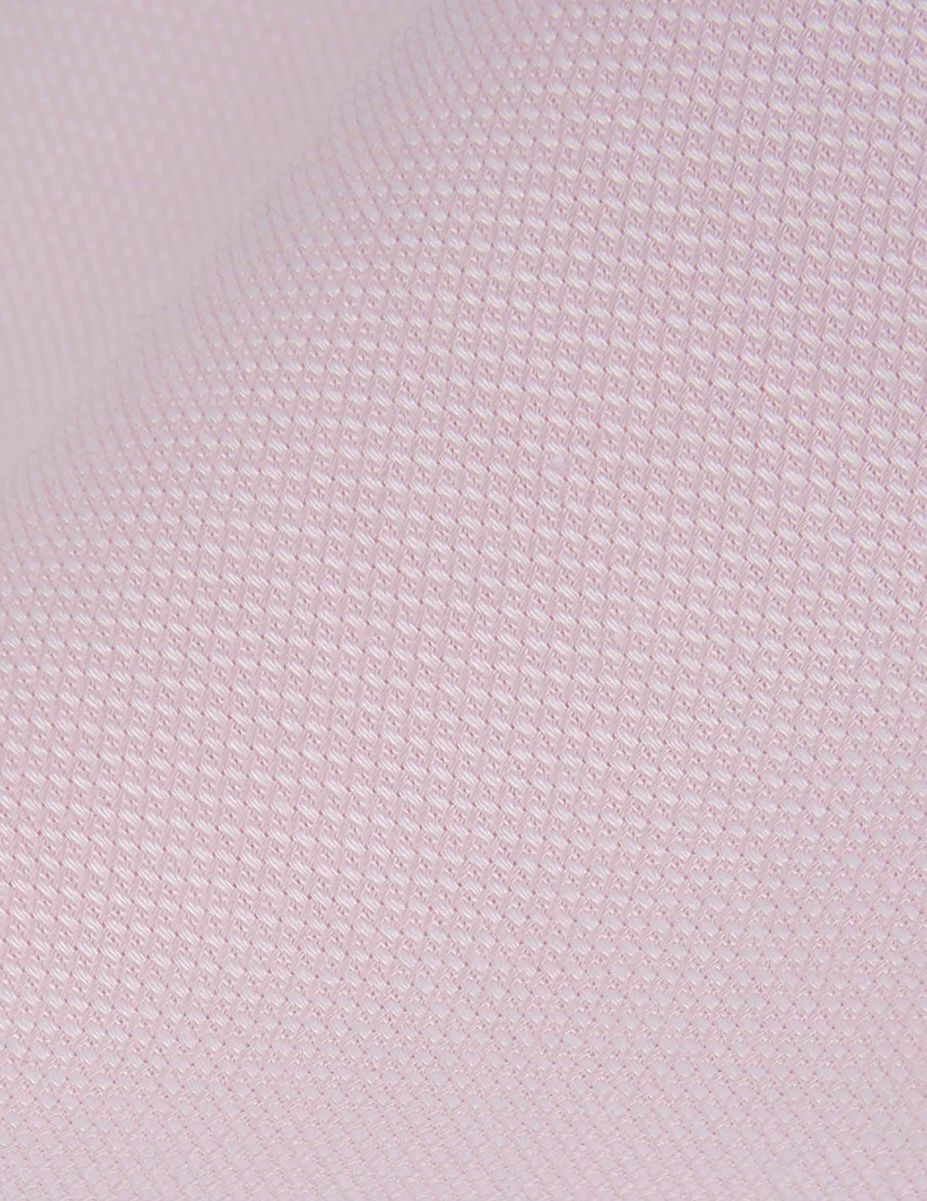 Chemise Carl rose - Façonné - Col Droit ouvert