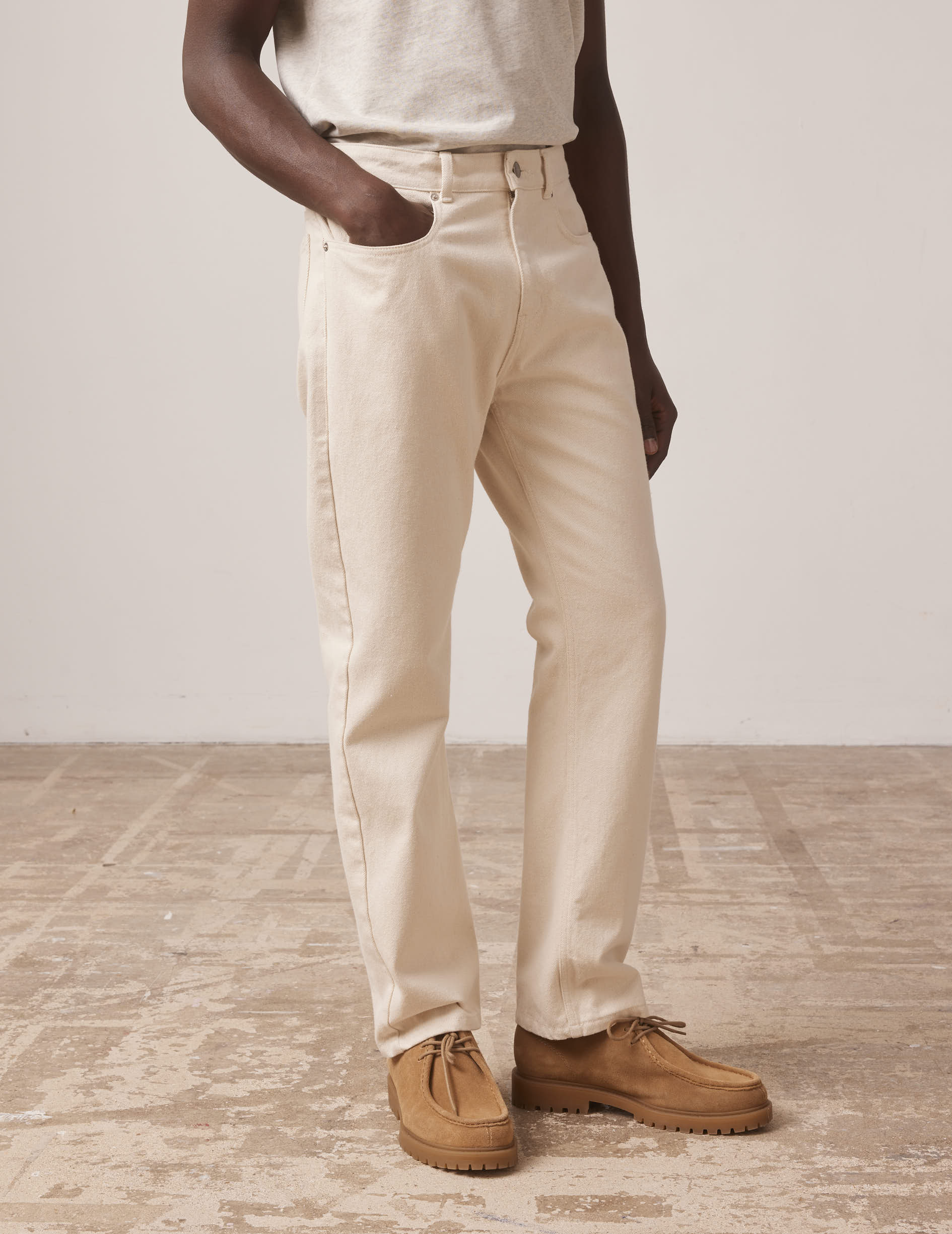Jean Florentin en denim écru