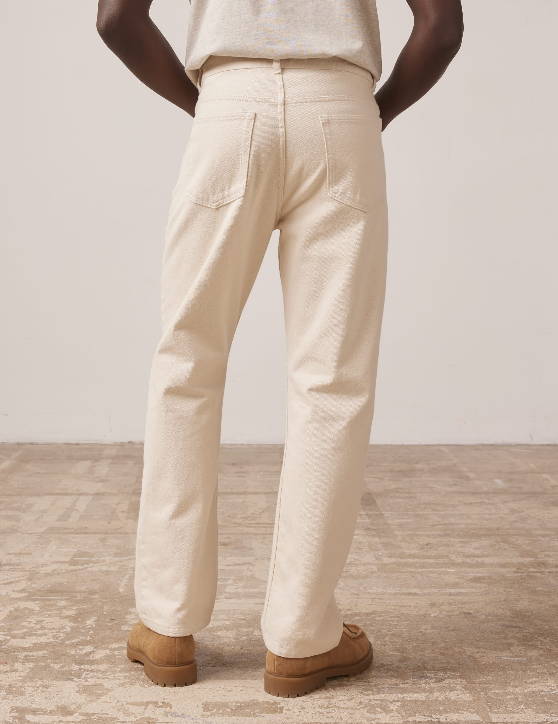 Jean Florentin en denim écru