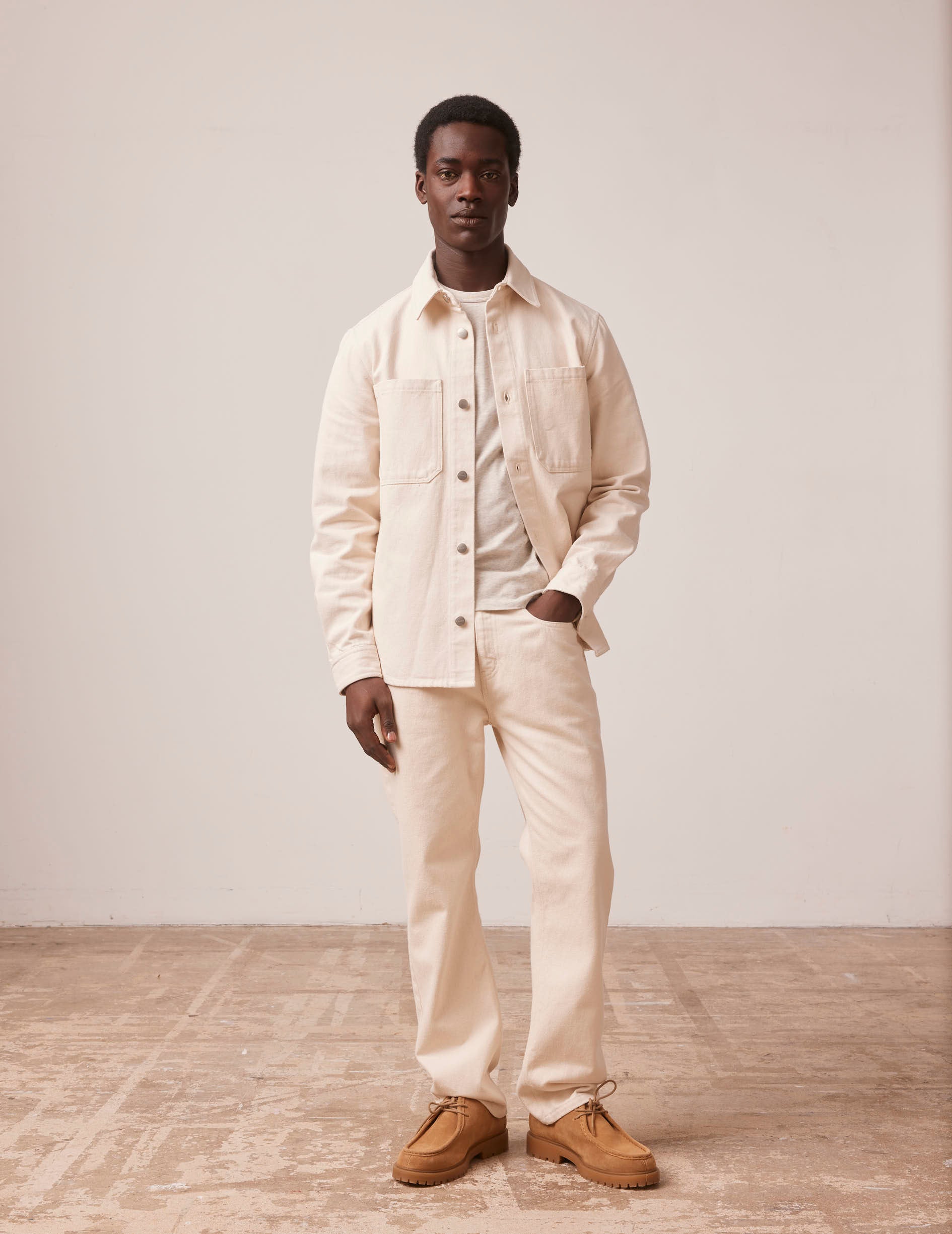 Jean Florentin en denim écru