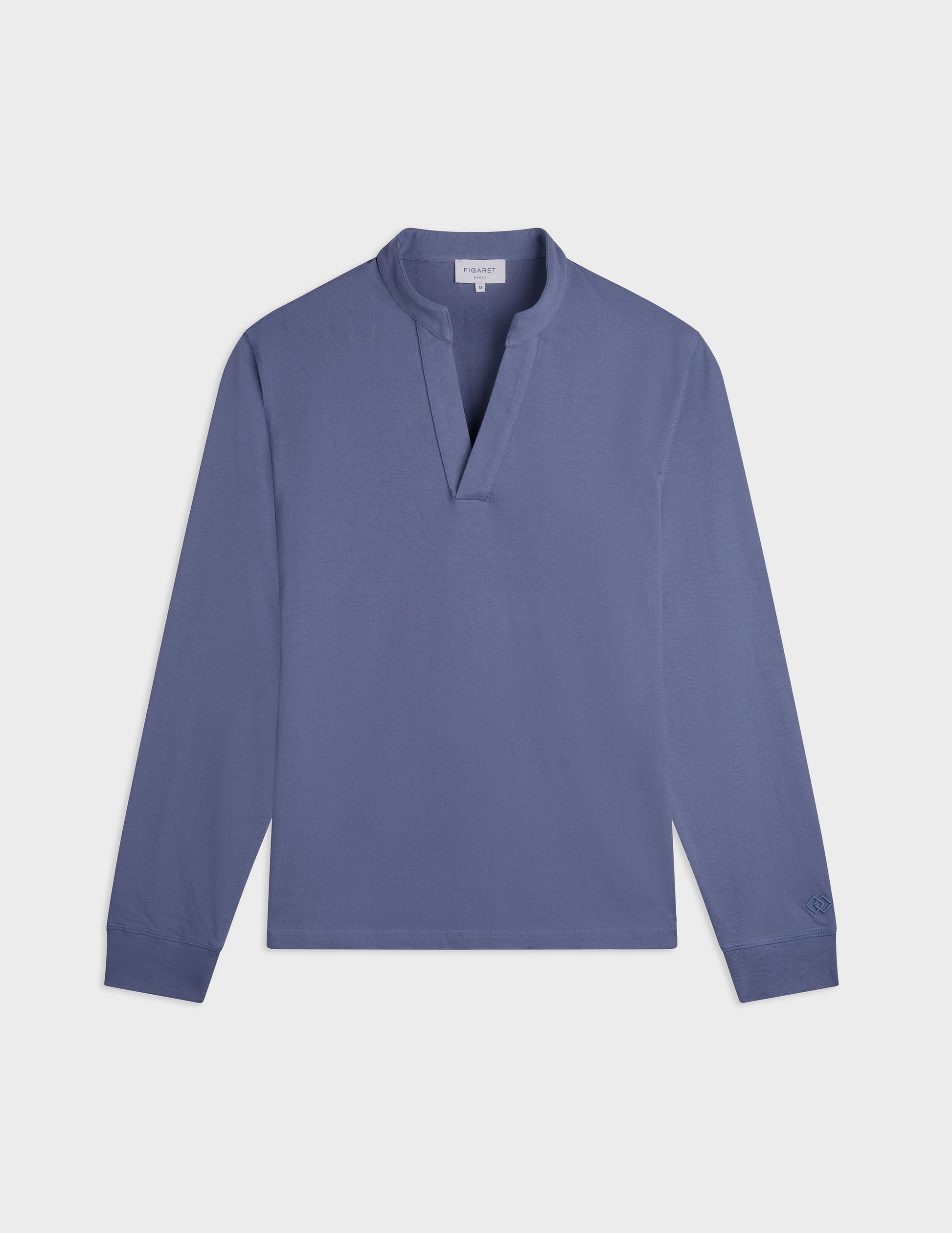 Blue cotton Charles t-shirt