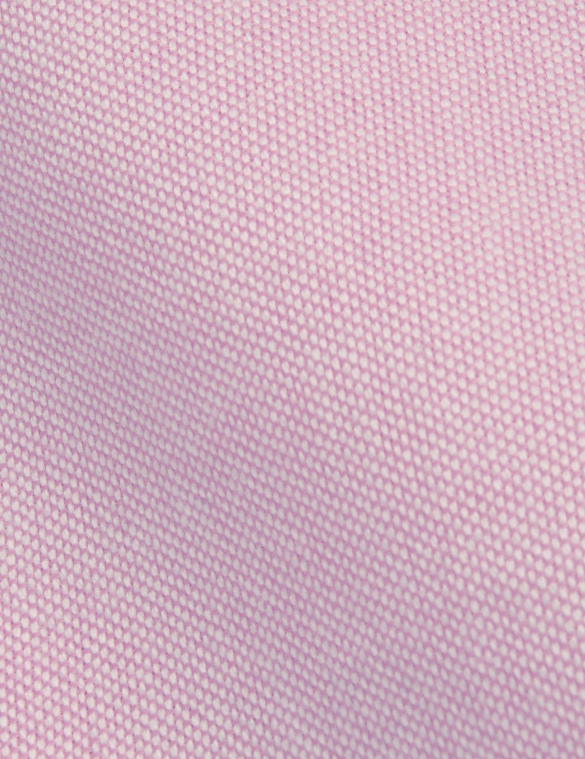 Chemise Charlotte rose - Oxford - Col Chemise