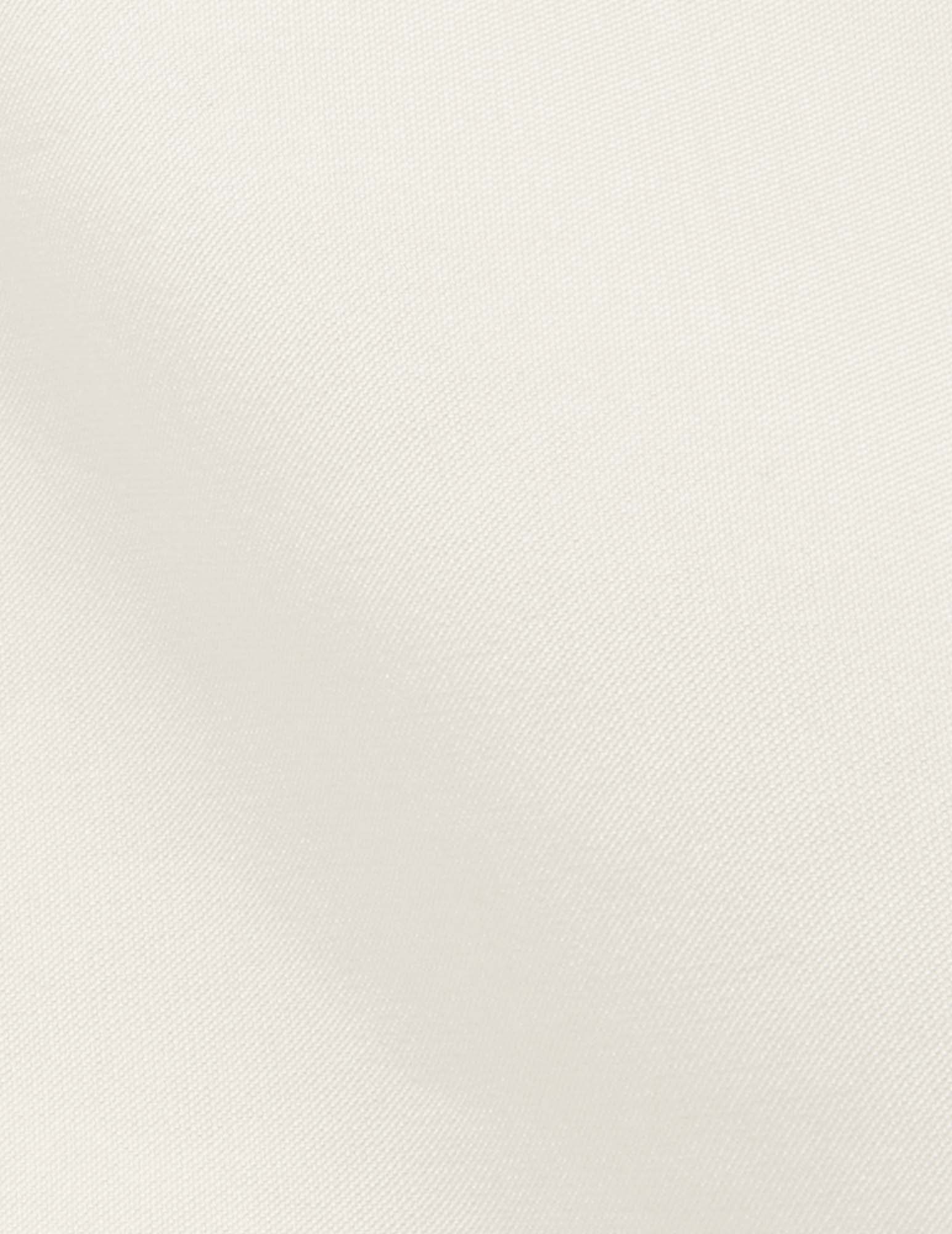 Chemise Irisa gorge cachée écrue - Soie - Col Long - Poignets Mousquetaires