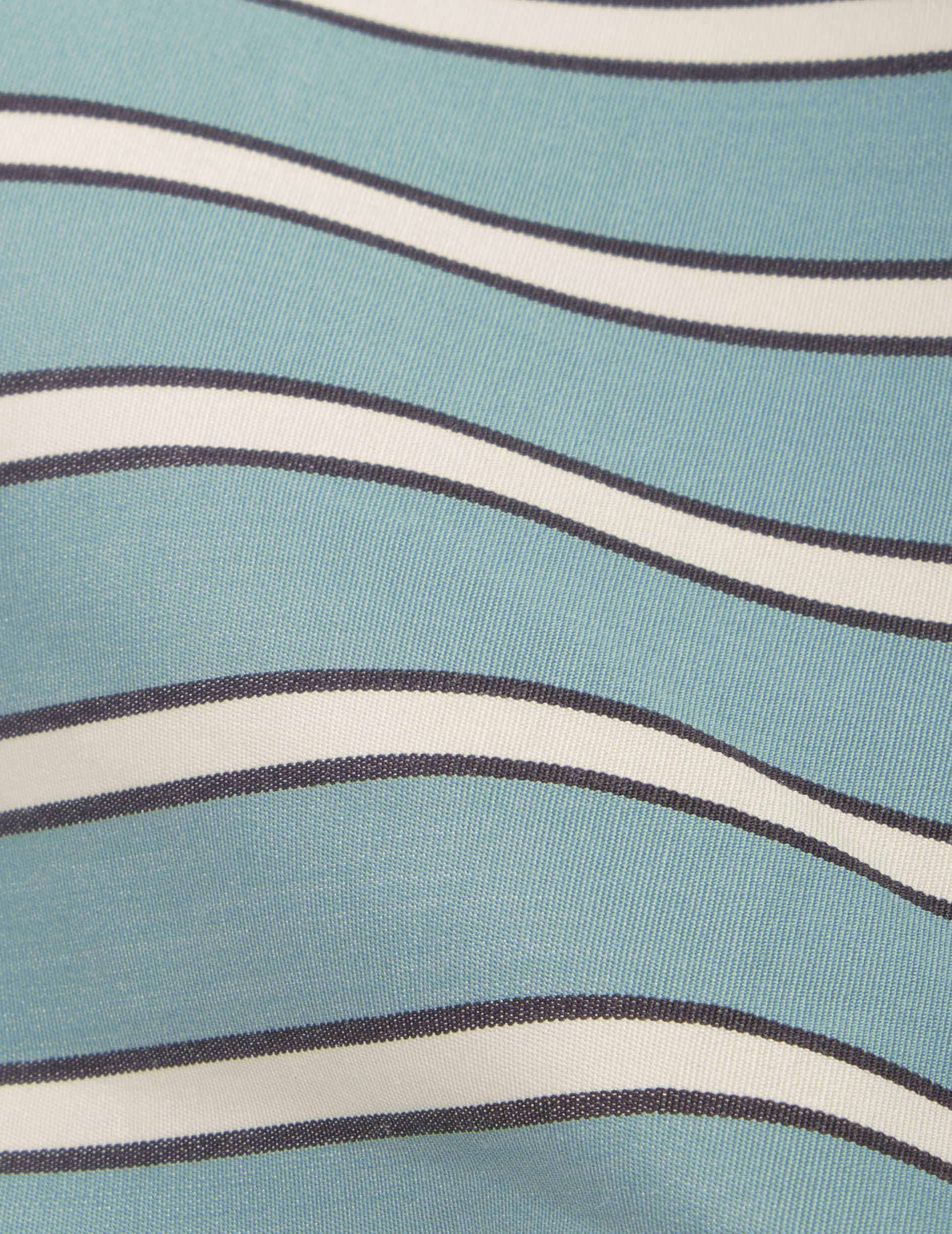 Chemise oversize Lizandra rayée verte sauge - Popeline - Col Chemise