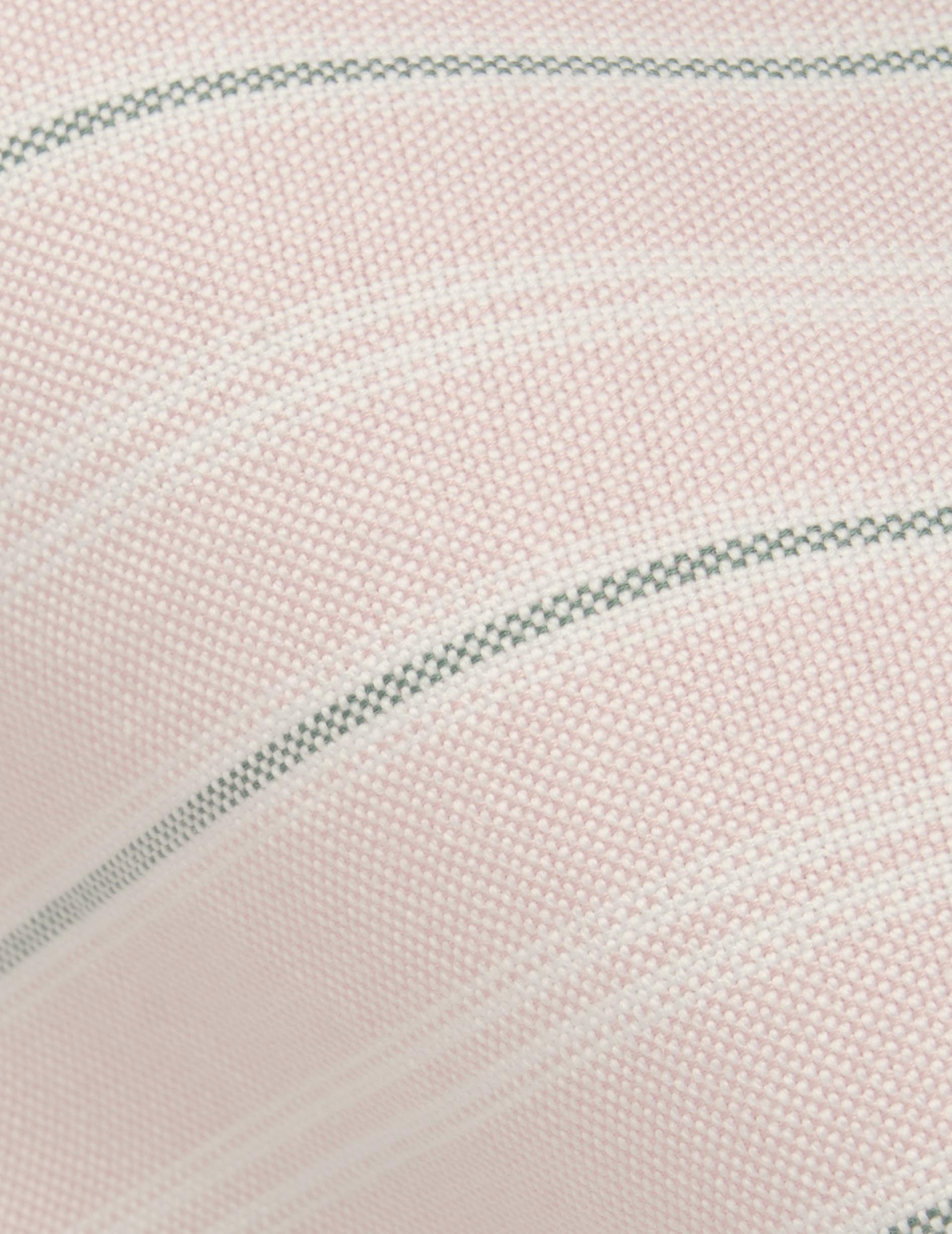 Chemise Marion rayée rose - Oxford - Col Chemise