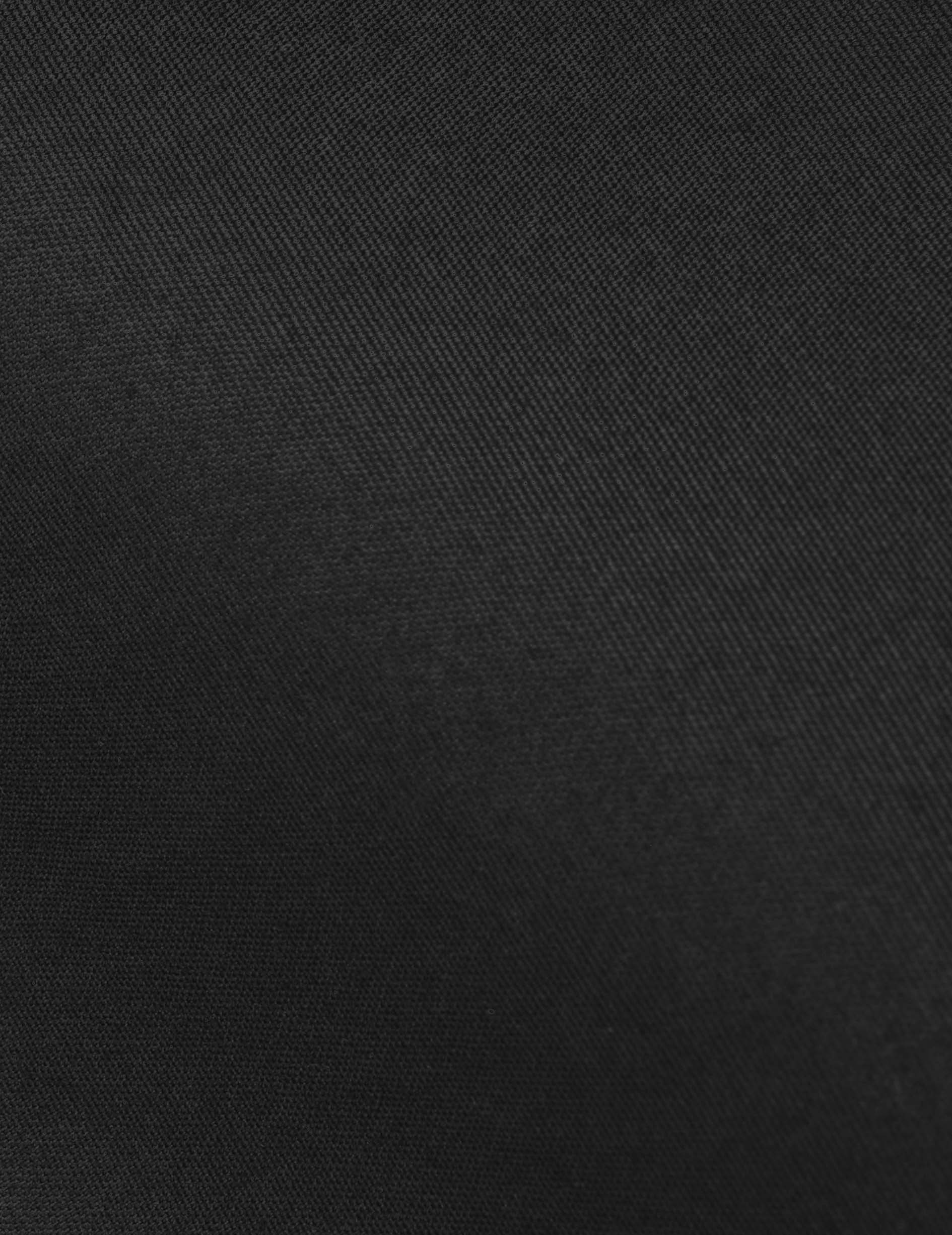 Chemise Marion noire - Popeline - Col Chemise