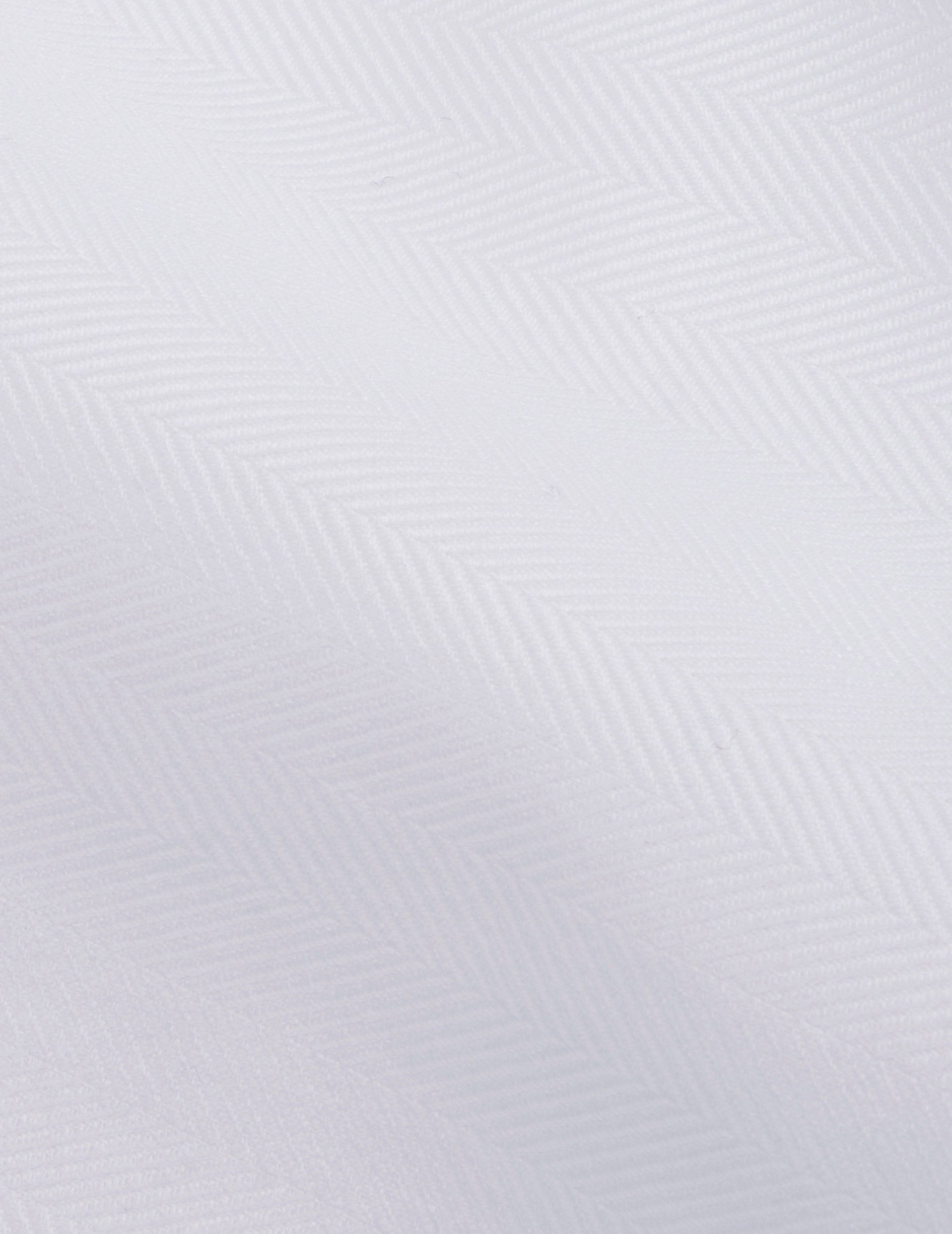 Chemise Mathéa gorge cachée blanche - Chevron - Col Chemise