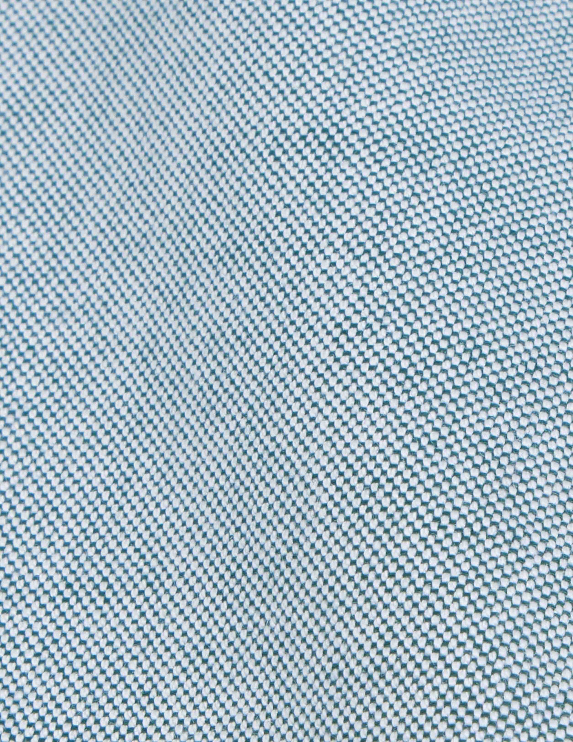 Mathéa green hidden button placket shirt - Oxford - Shirt Collar