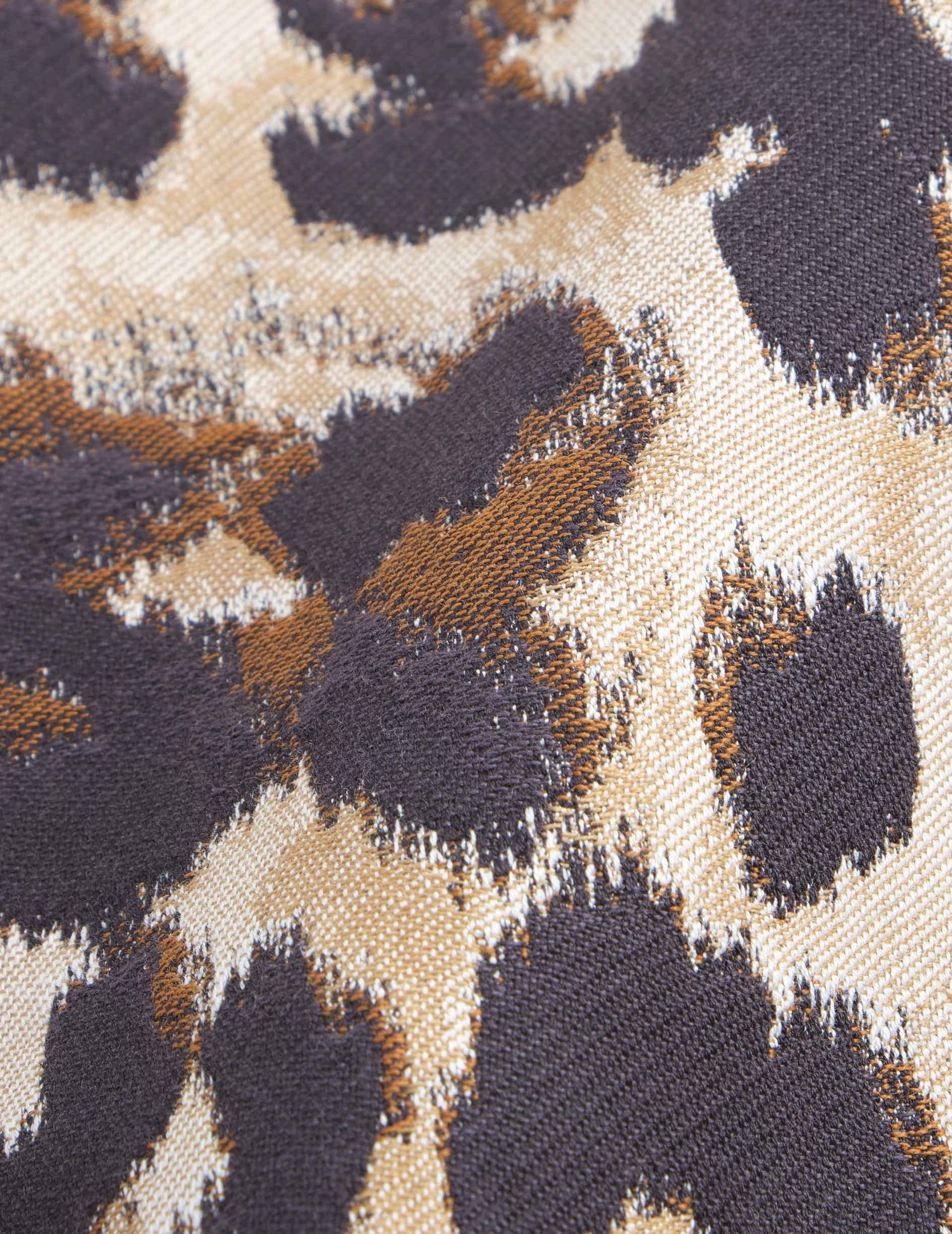 Surchemise Bianca en jacquard léopard