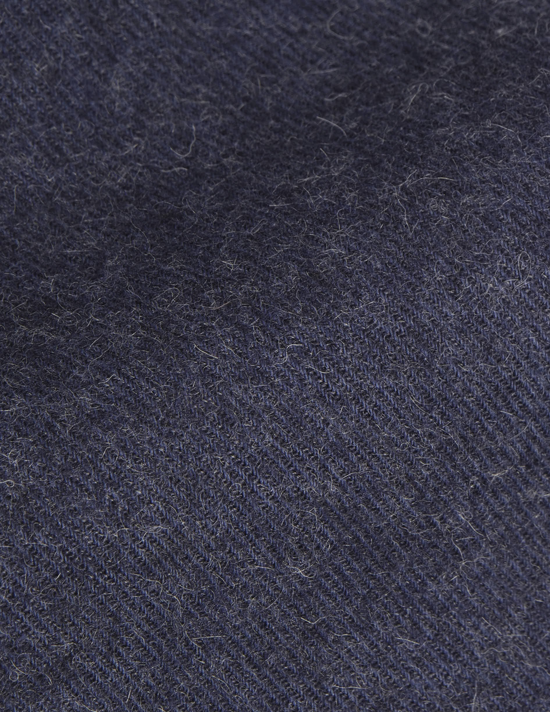 Chemise Aristote bleue - Flanelle - Col Italien