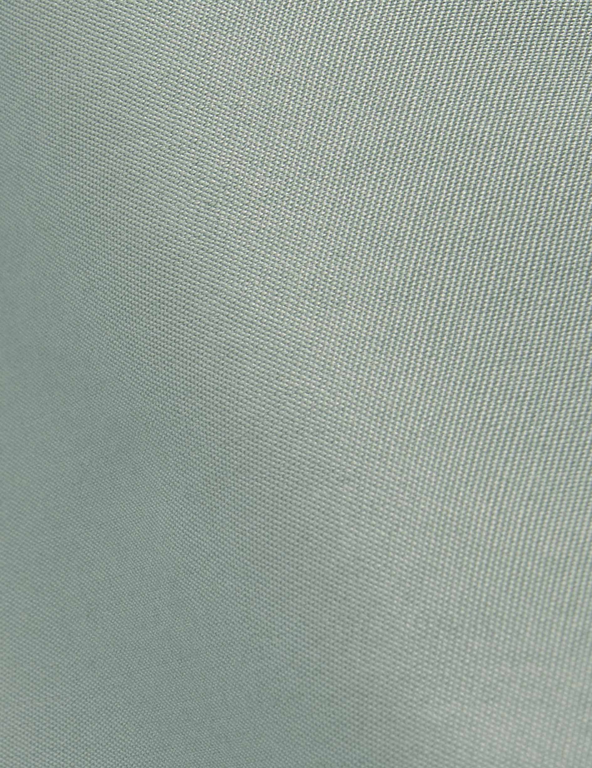 Chemise semi-ajustée verte - Popeline - Col Majestueux