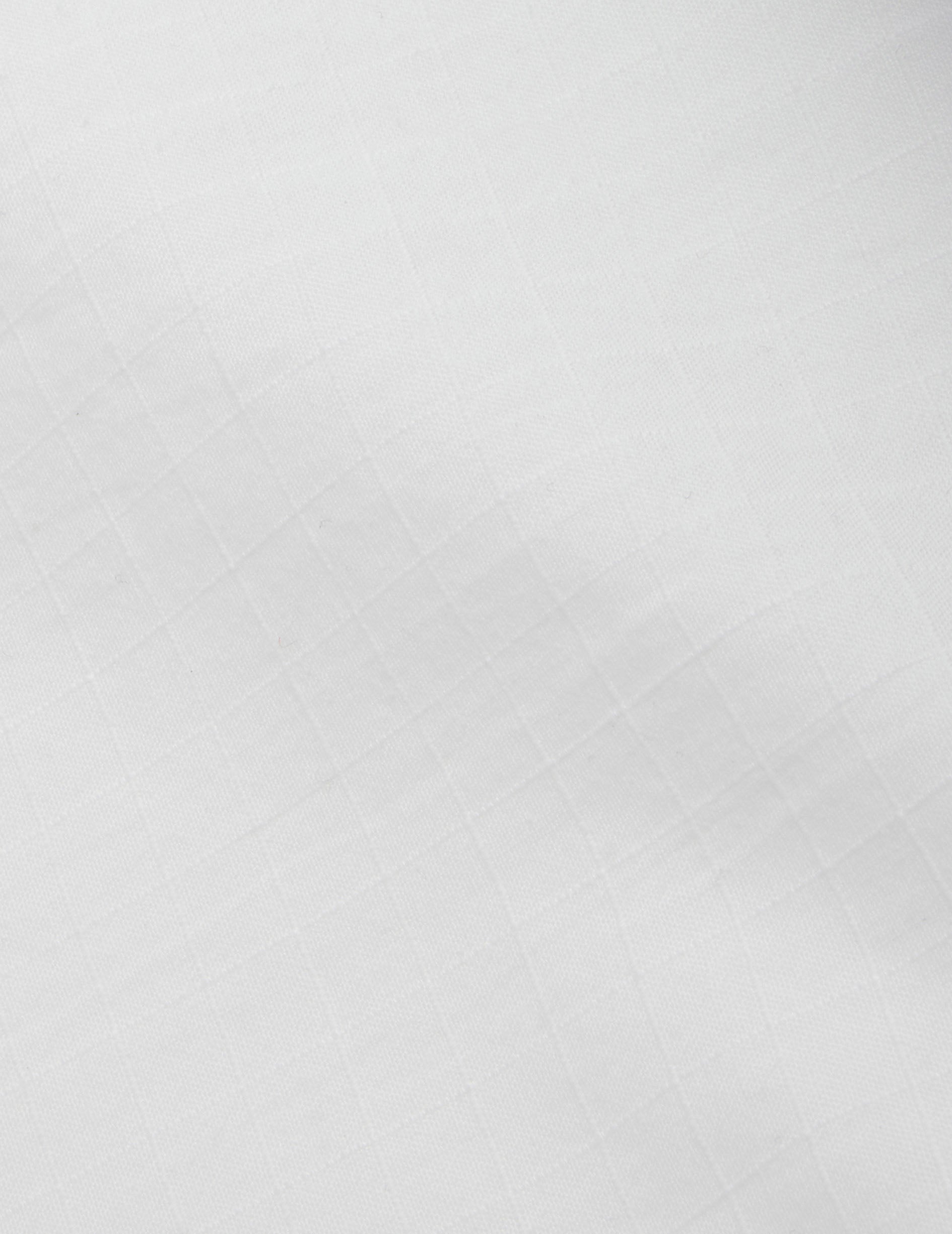 Chemise Mathias blanche - Ripstop - Col Officier