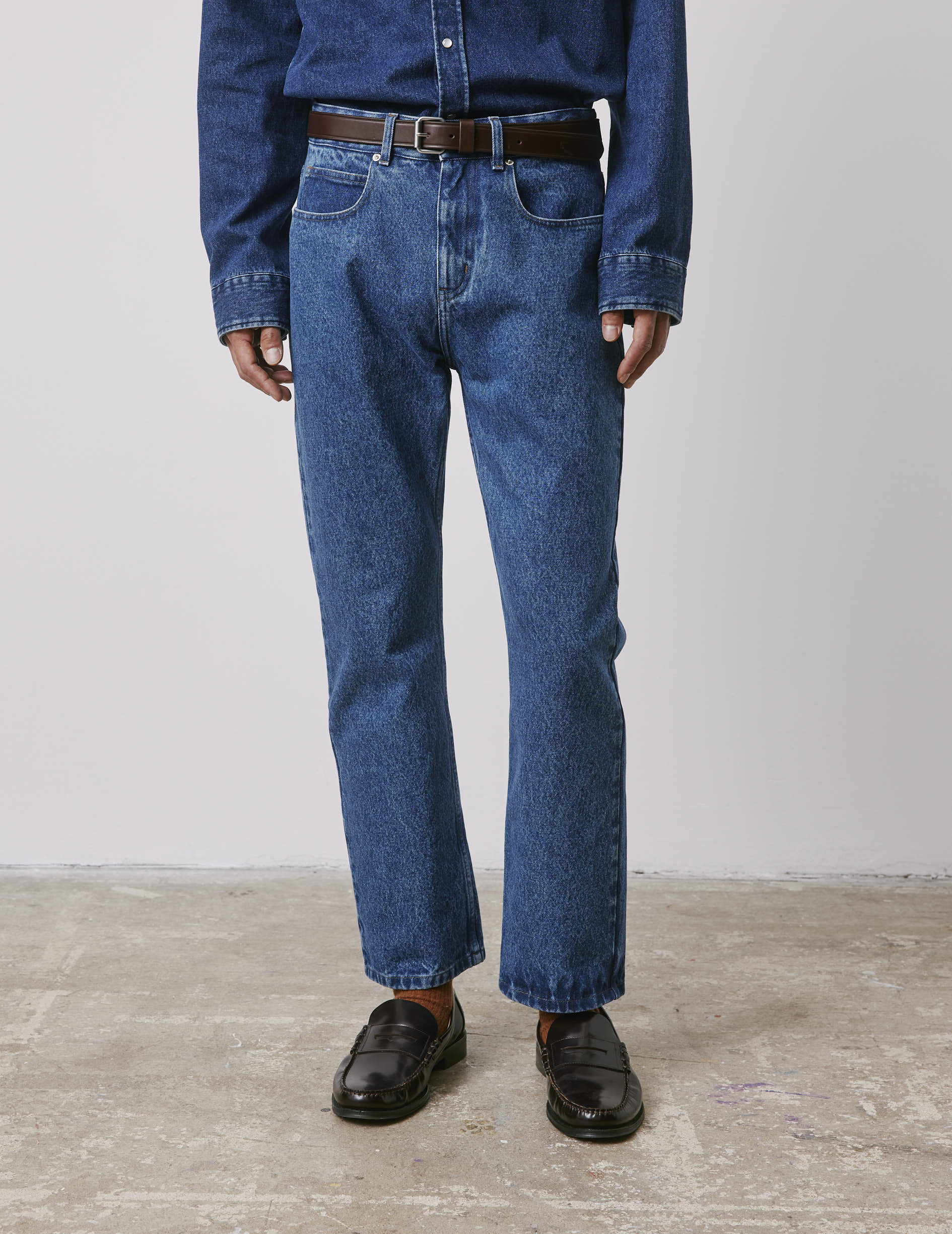 Jean Florentin en denim bleu