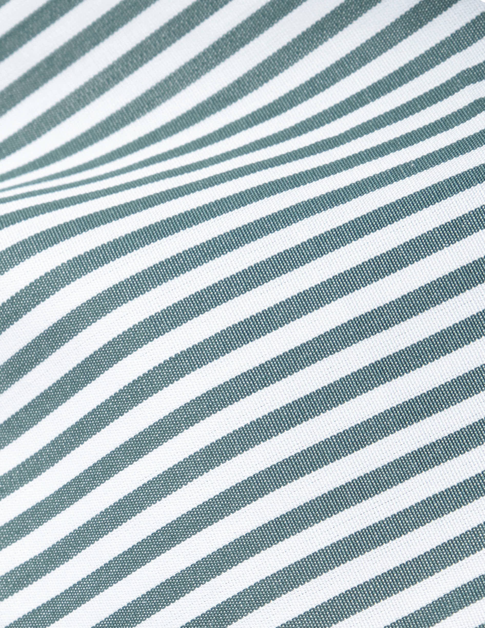 Pyjama Louis en popeline rayée verte