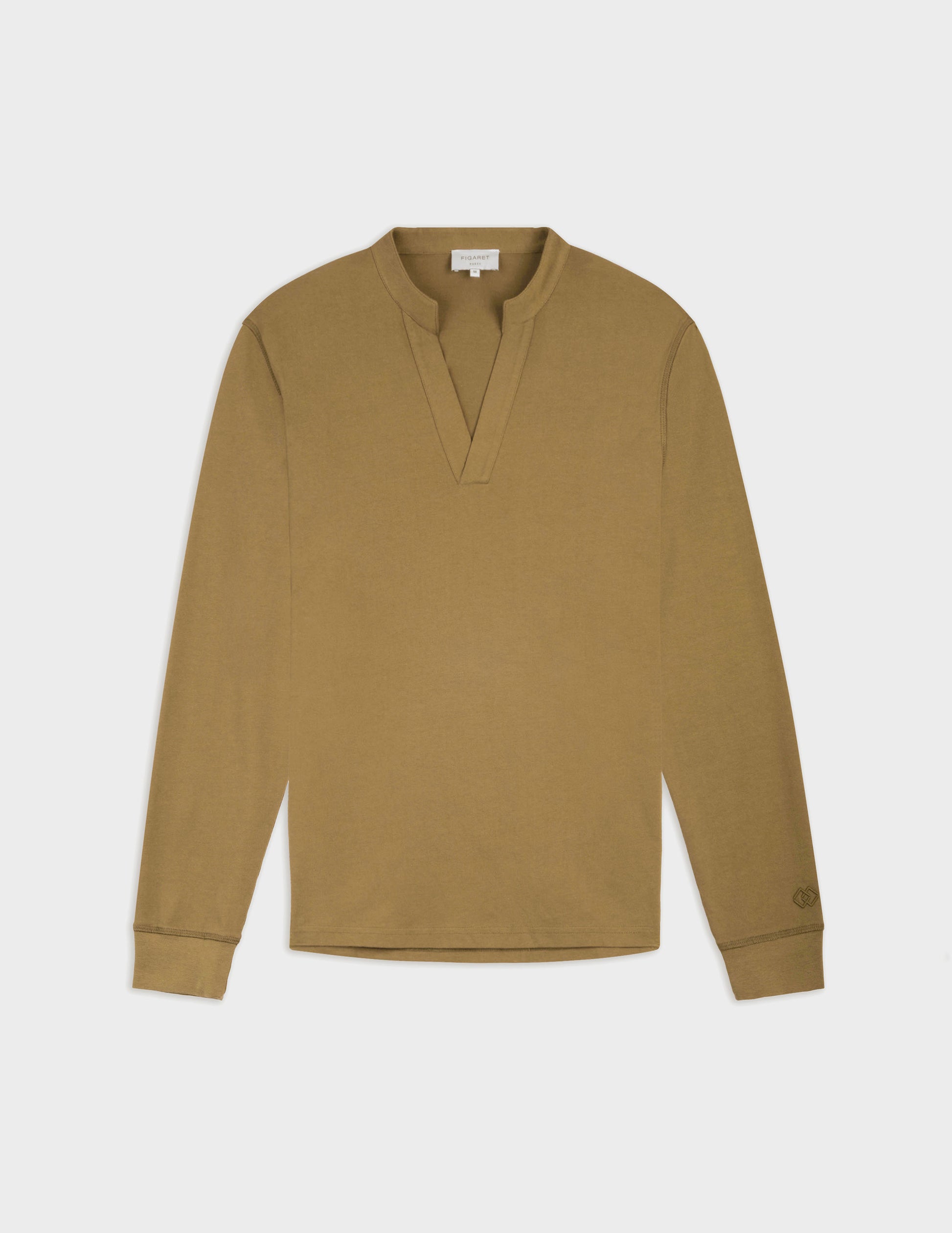 T-shirt Charles en coton beige