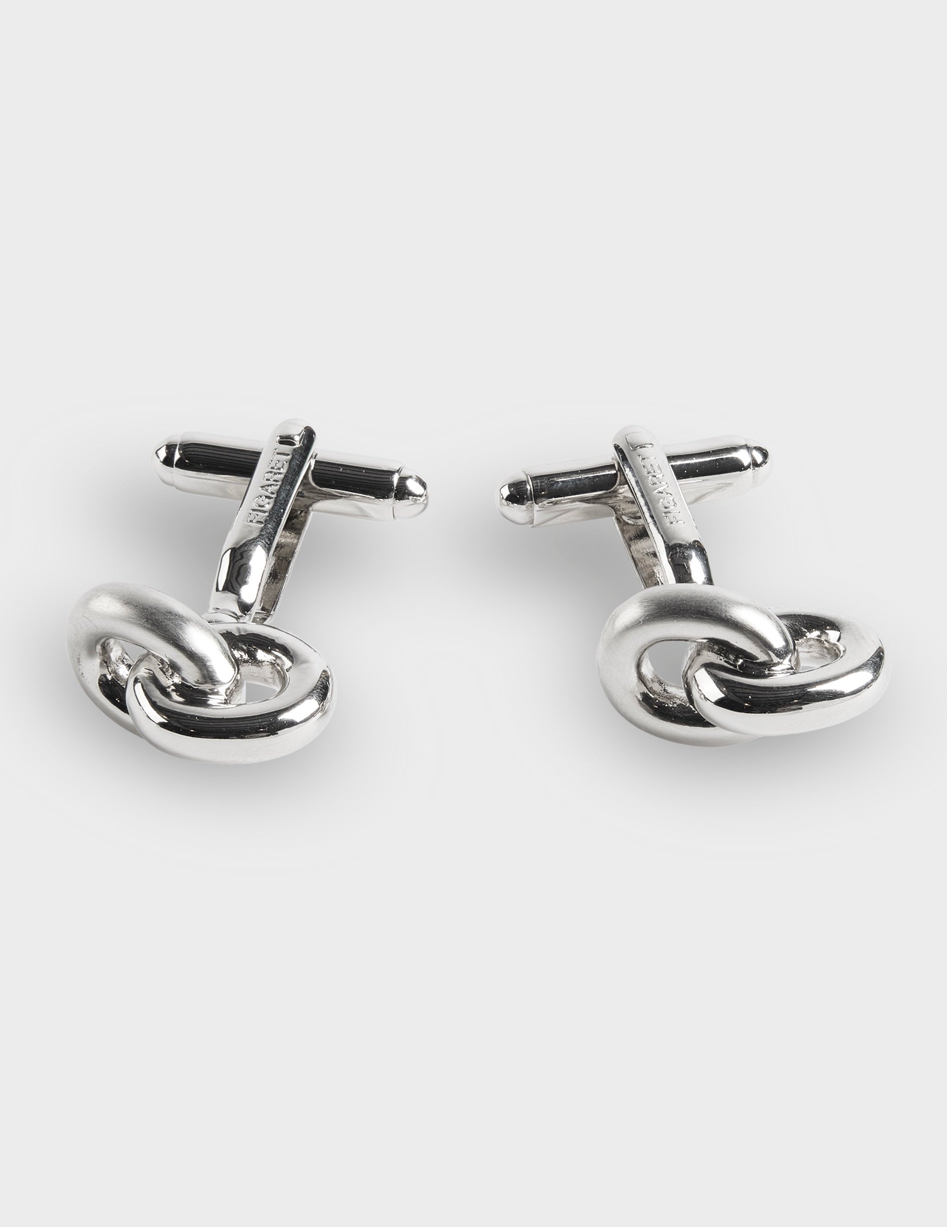 Silver cufflinks