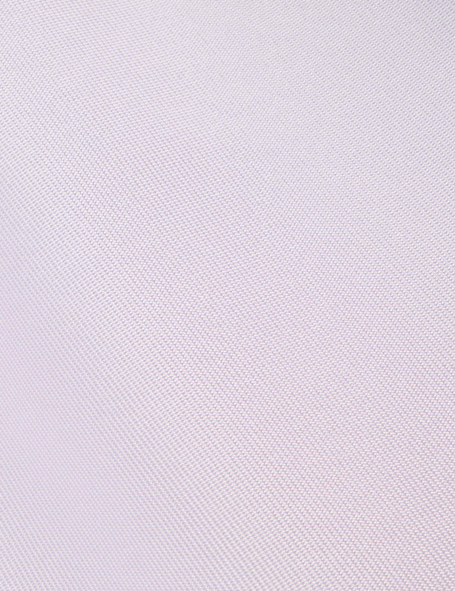 Chemise Lanaée rose clair - Twill - Col Officier