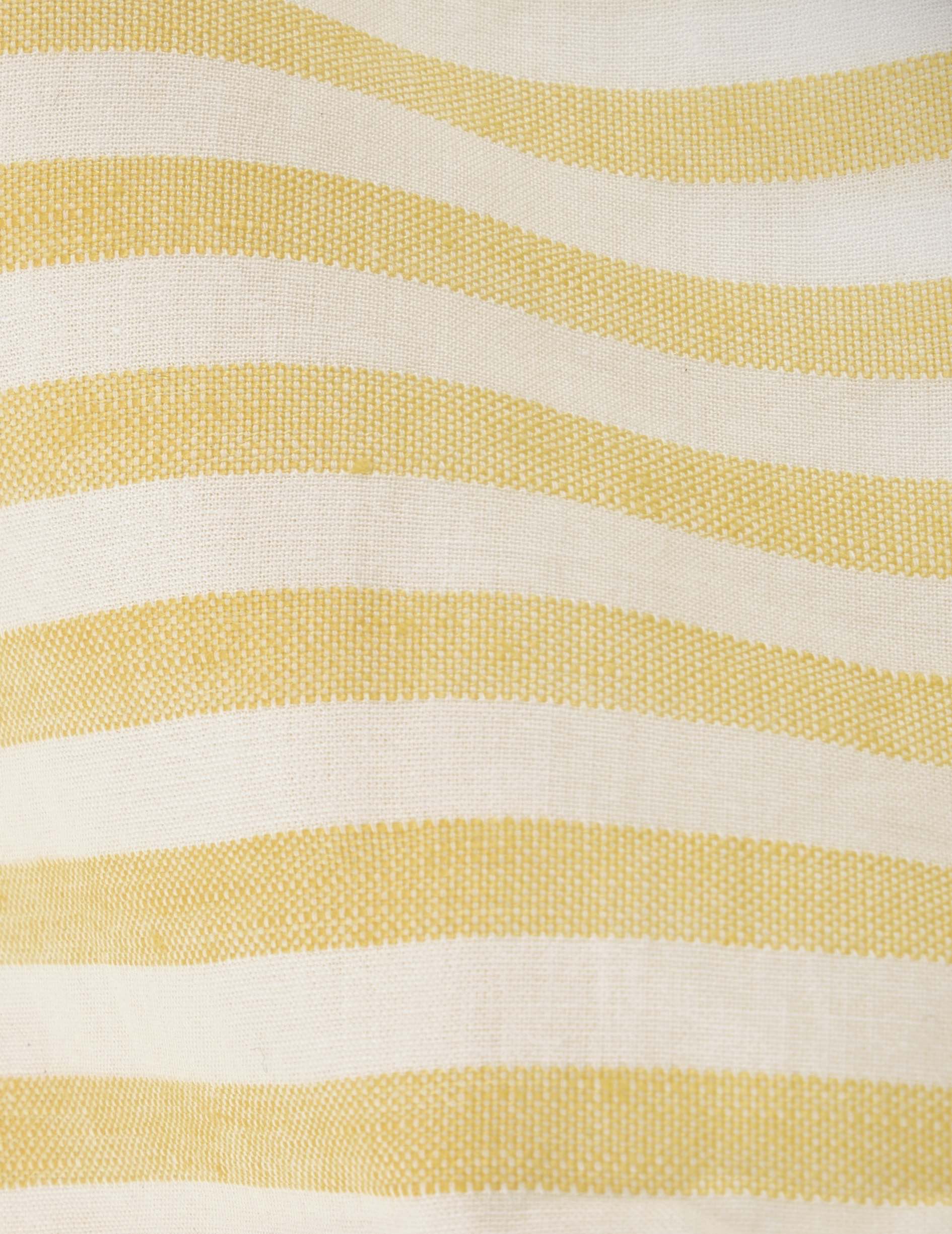 Louis striped yellow cotton and linen pajama