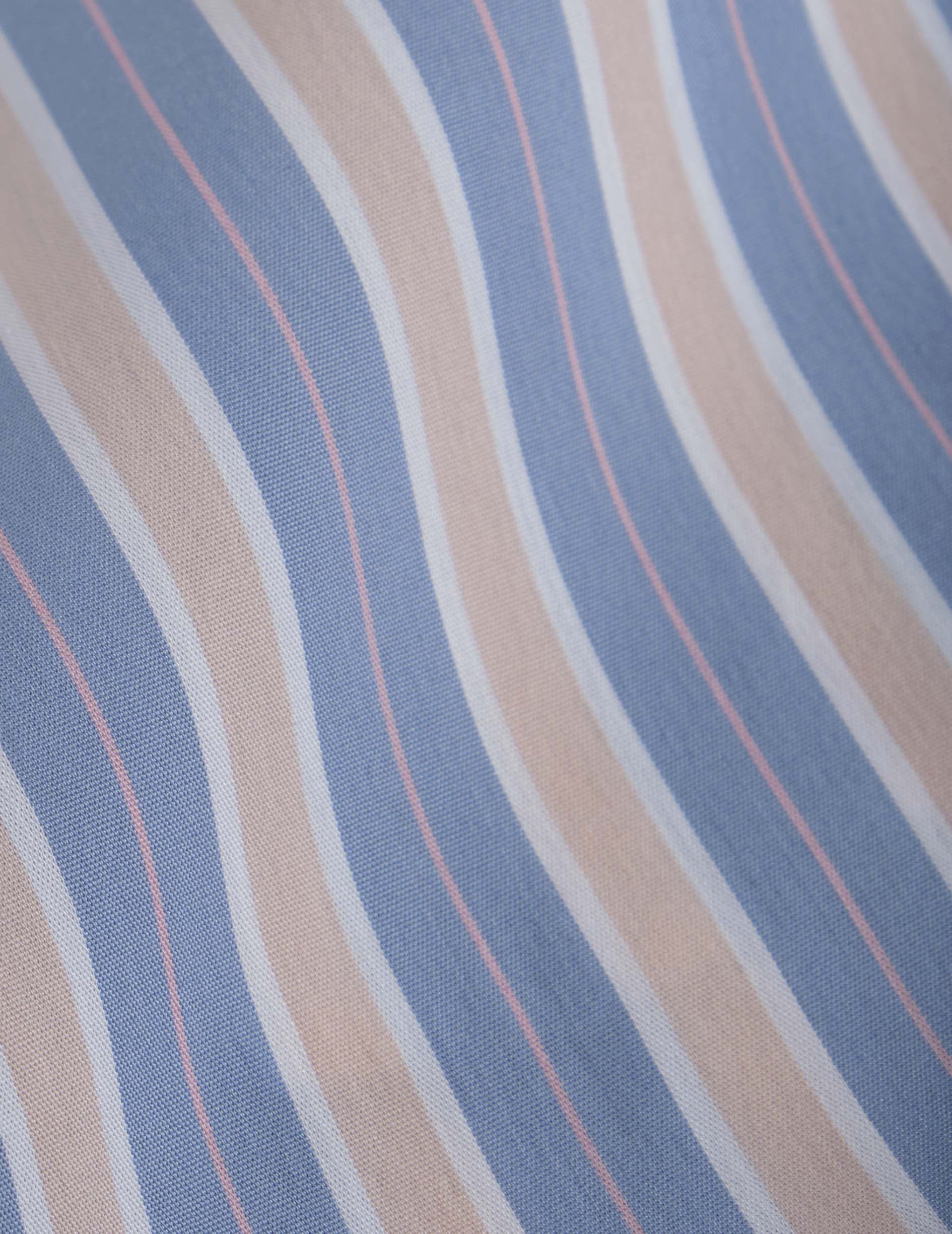 Pyjama Louisy en coton rayé rose