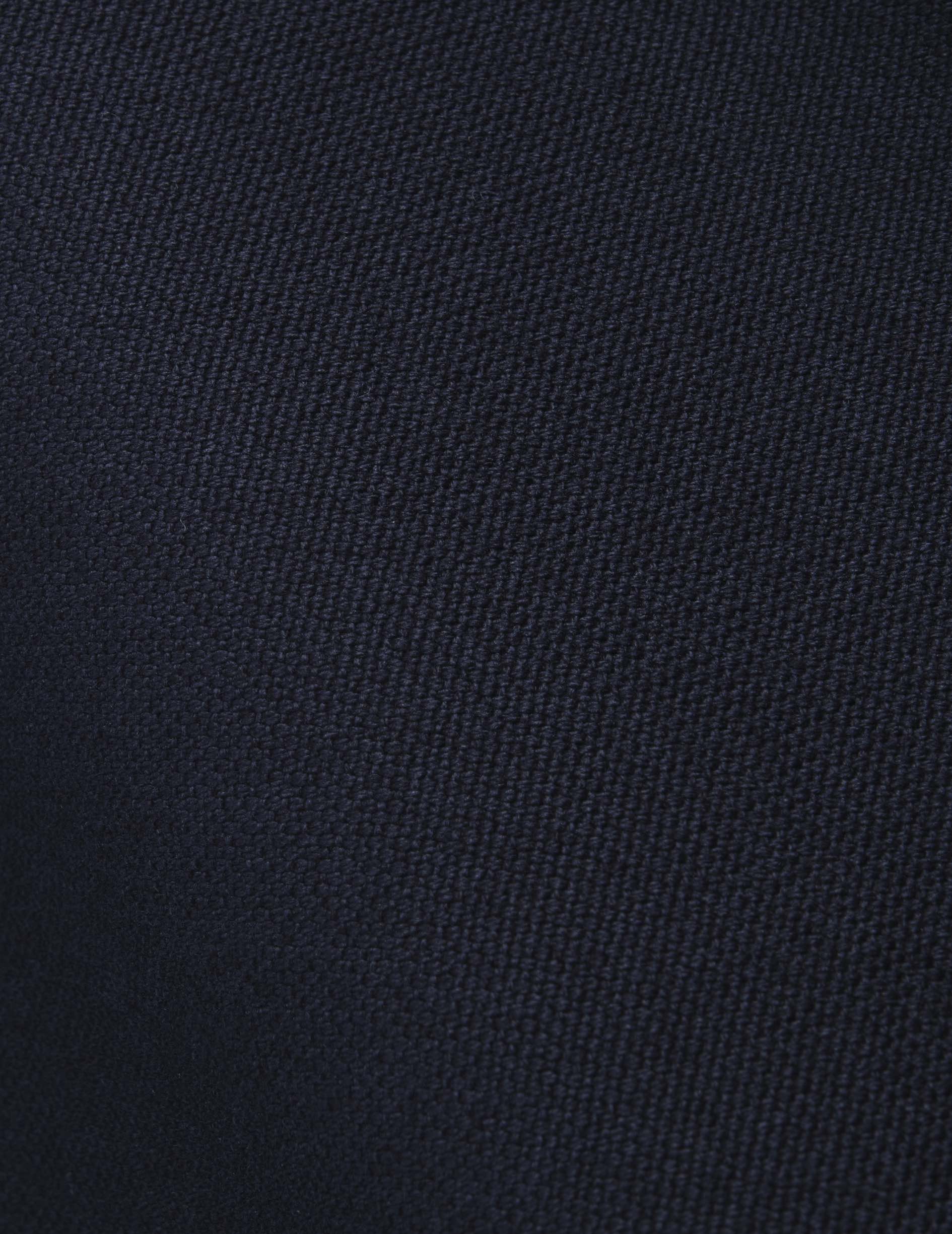 Surchemise Mael en canvas de coton marine - Canvas - Col chemise