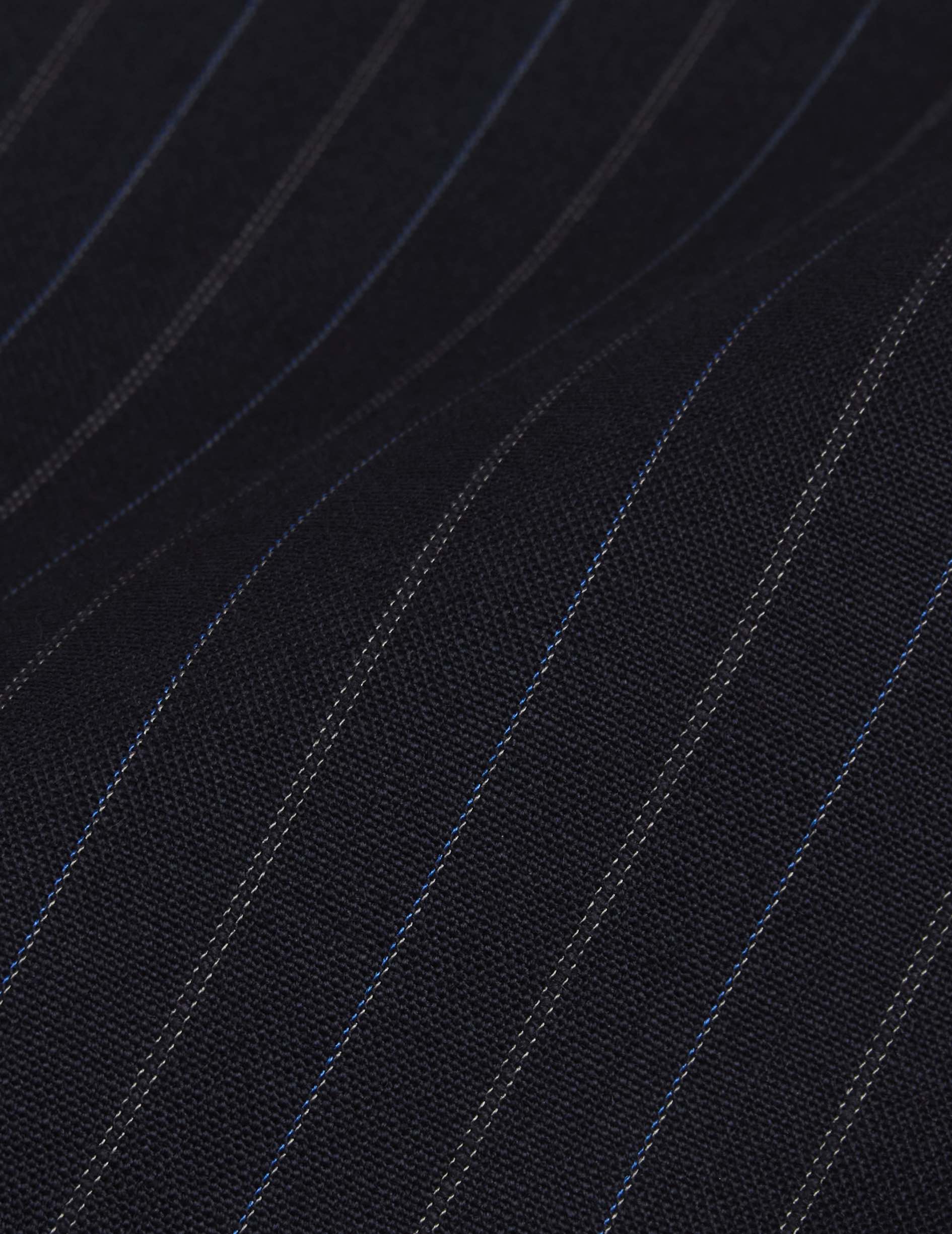 Veste de costume Marlon en laine vierge marine