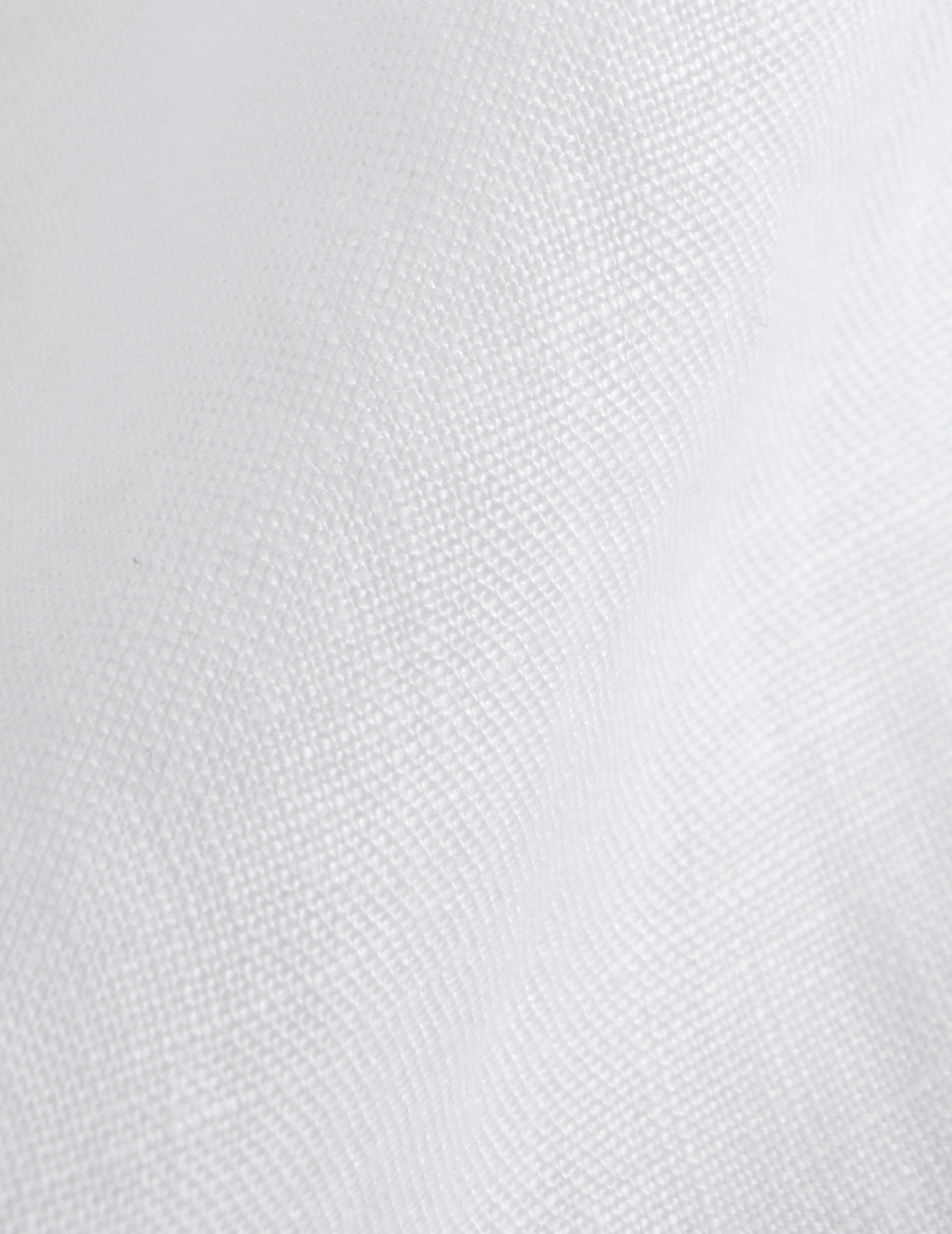 White linen Nadia blouse - Linen - V Collar