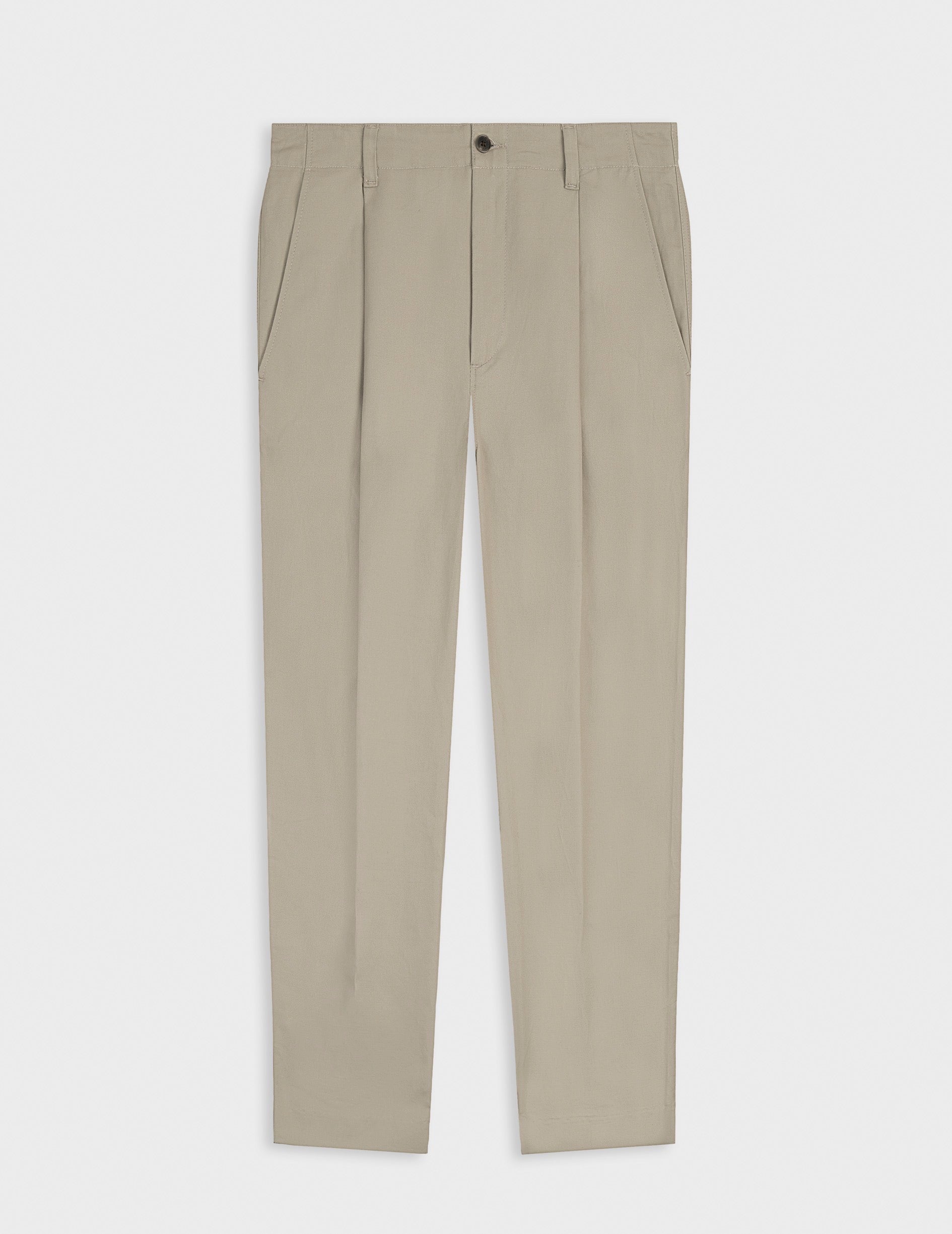 Nataneo khaki linen pants