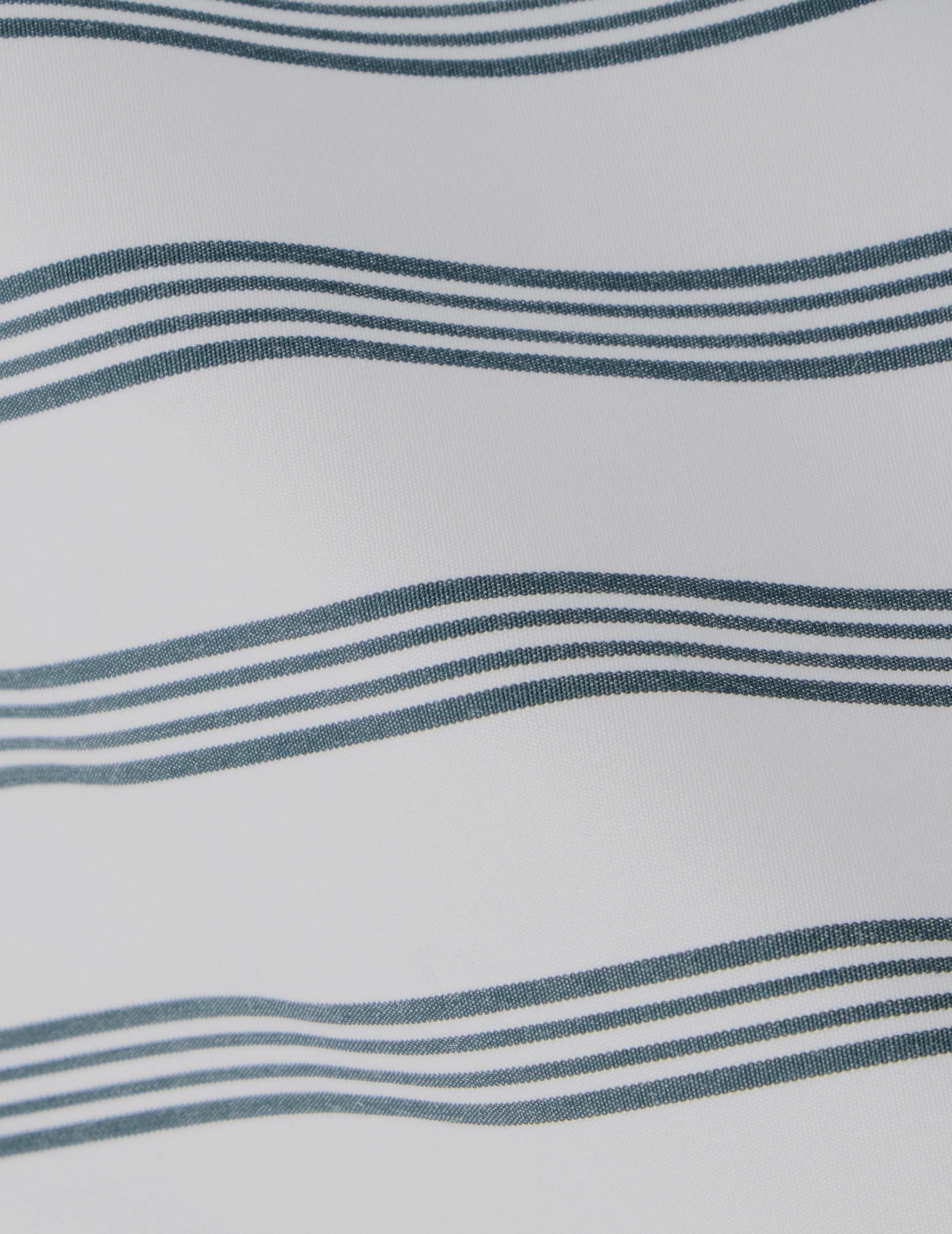 Nyméa striped green poplin dress