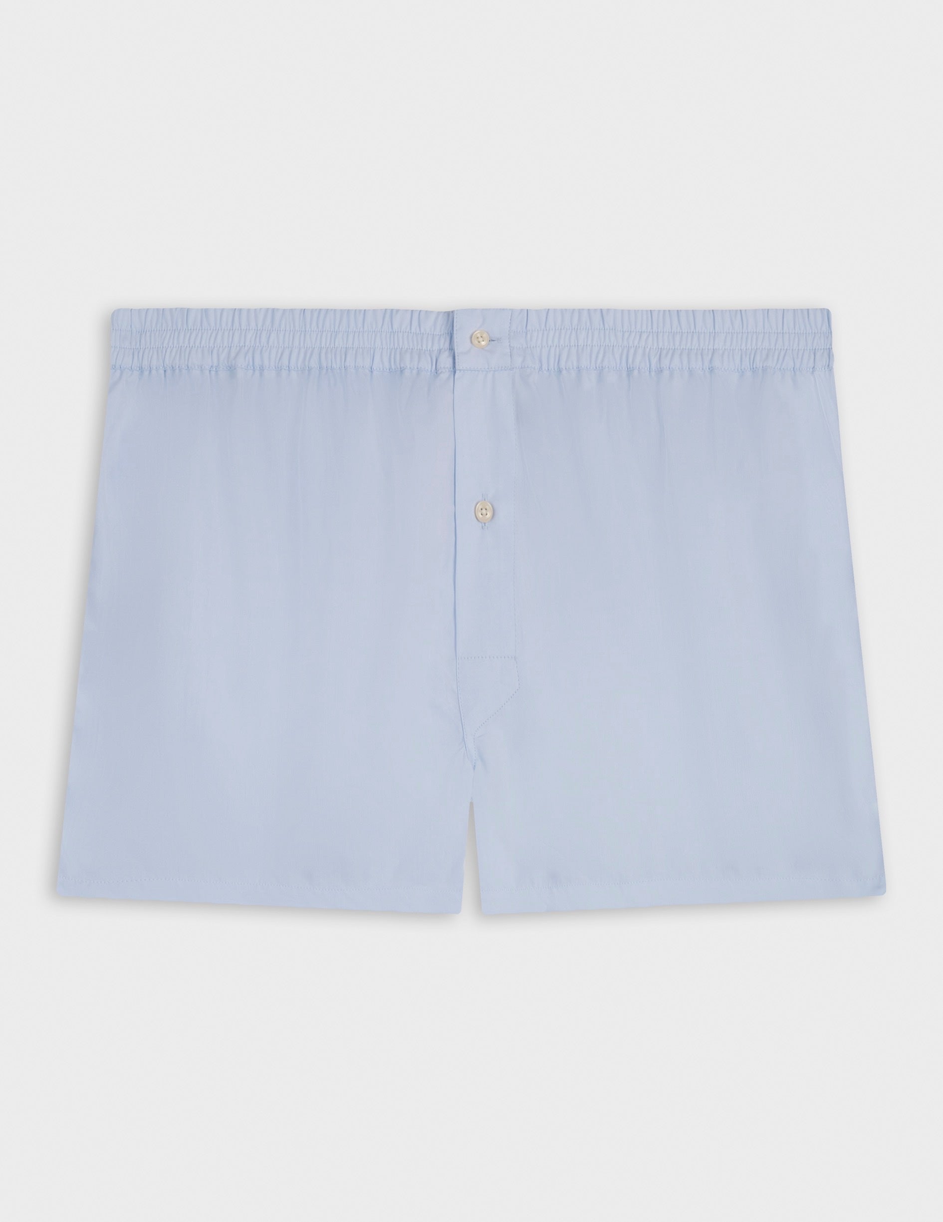 Semainier de 5 caleçons en popeline bleue