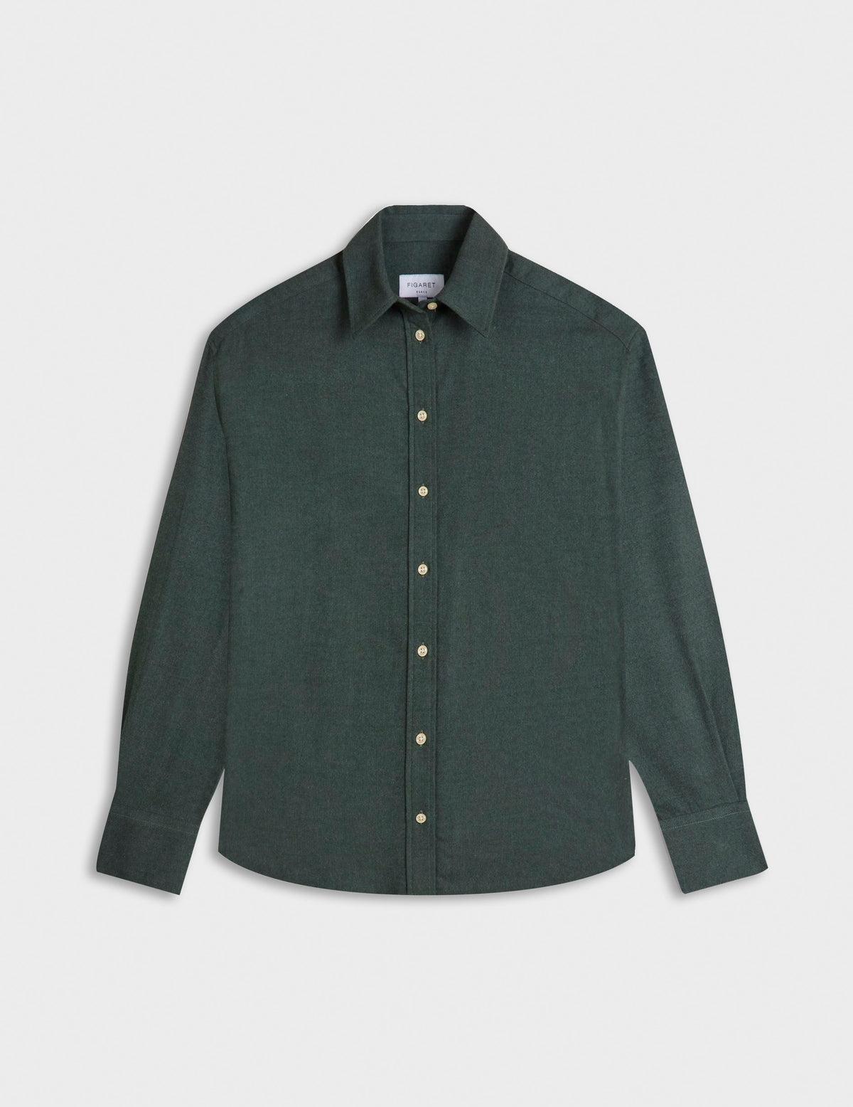 Green flannel Ambre shirt - Flannel - Shirt Collar