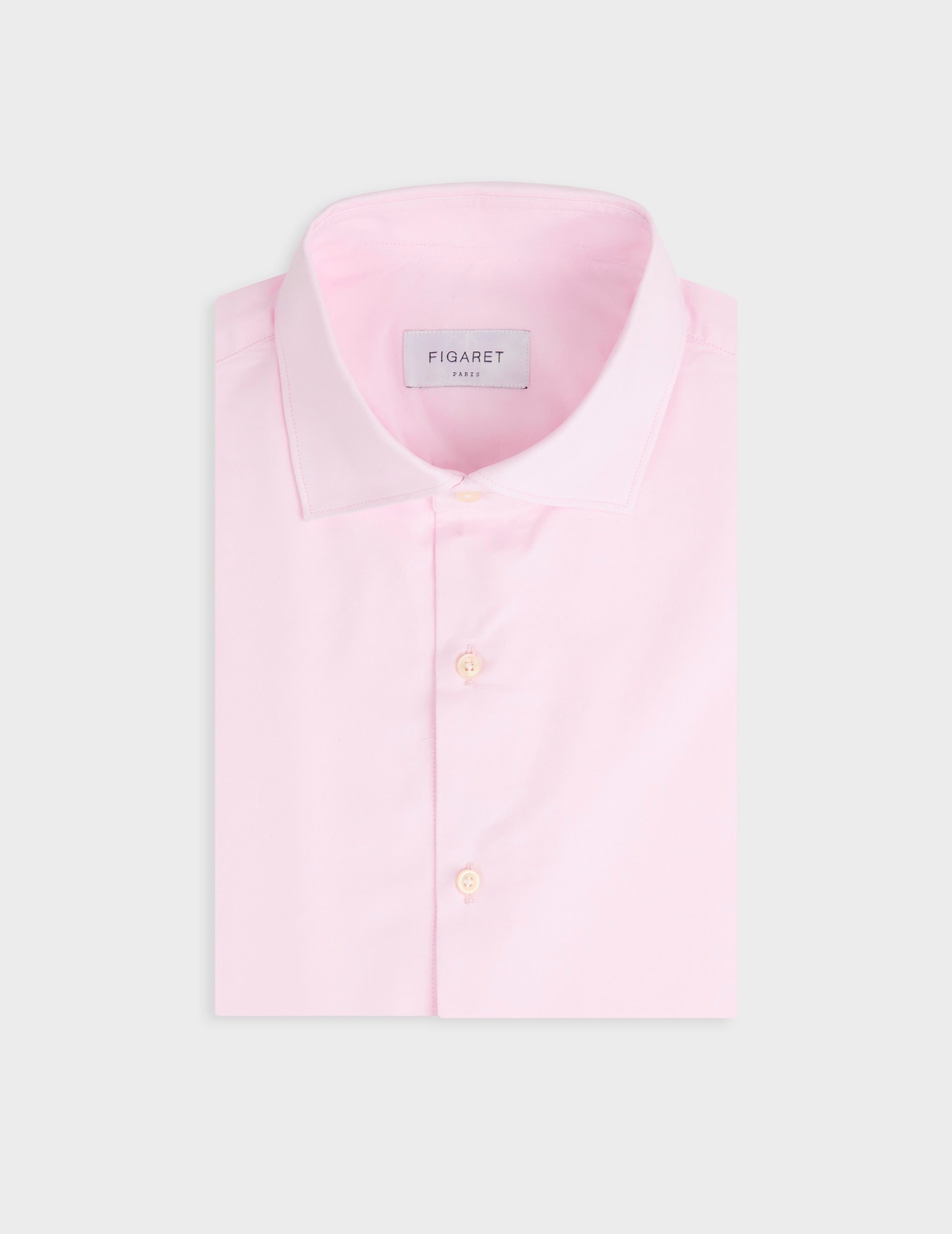 Light pink Aristote shirt - Oxford - Italian Collar