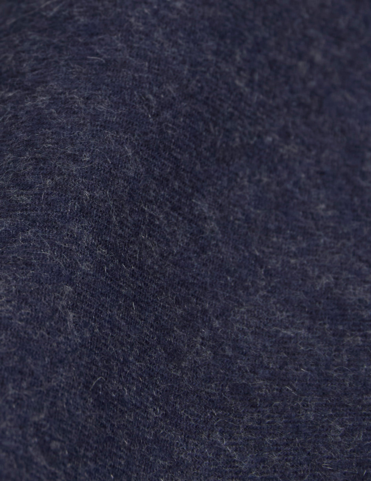 Chemise Auguste en flanelle et cachemire bleu marine - Flanelle - Col Français